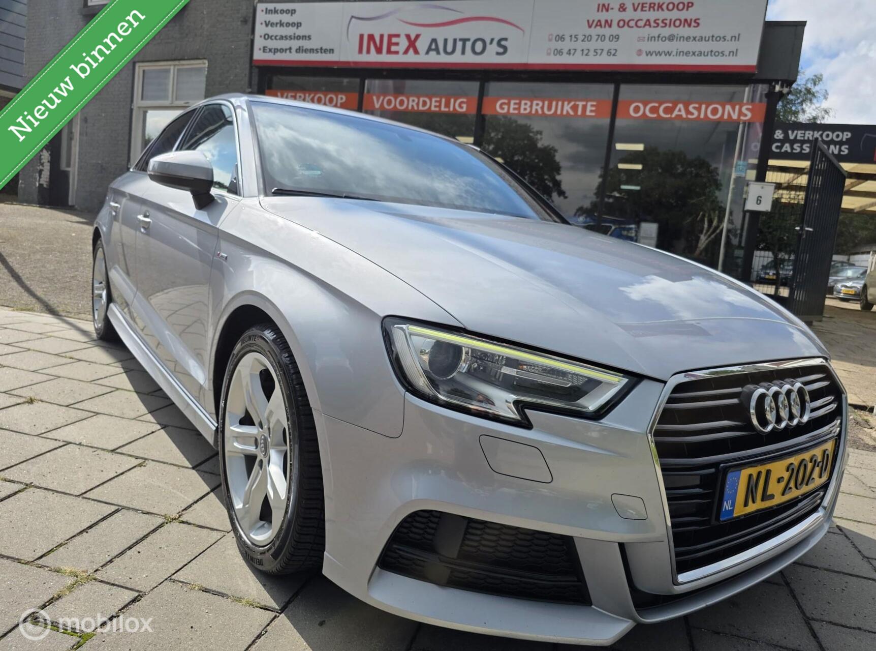 Audi A3 Limousine 1.0 TFSI Sport Lease Edition S-LINE 2017 - voorkant