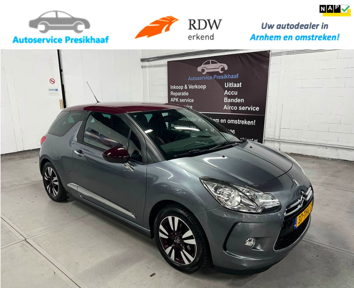 Citroen Ds3 1.6 VTi So Chic 2012 - voorkant