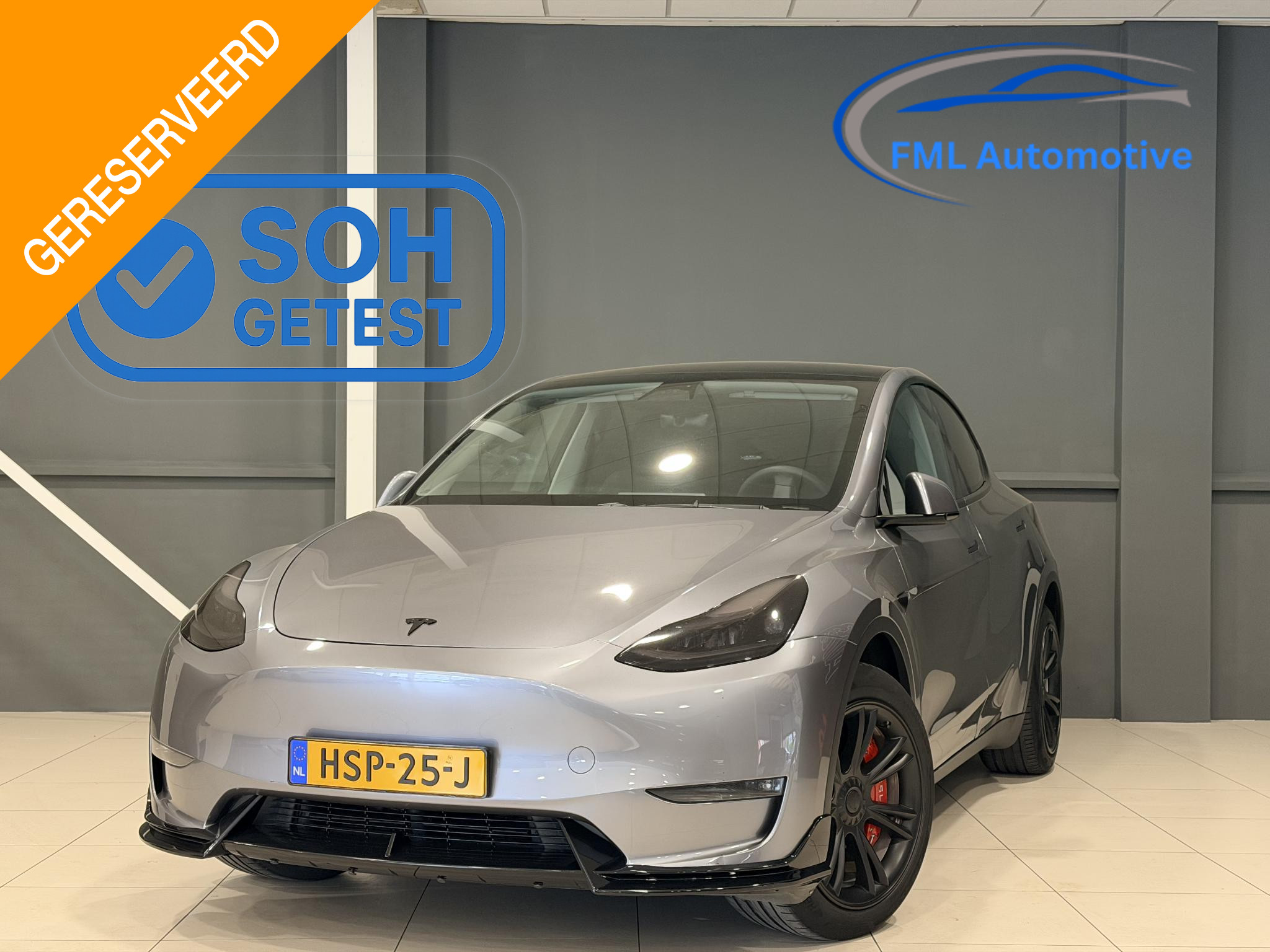 Tesla Model Y Long Range AWD 75kWh 2023 - voorkant