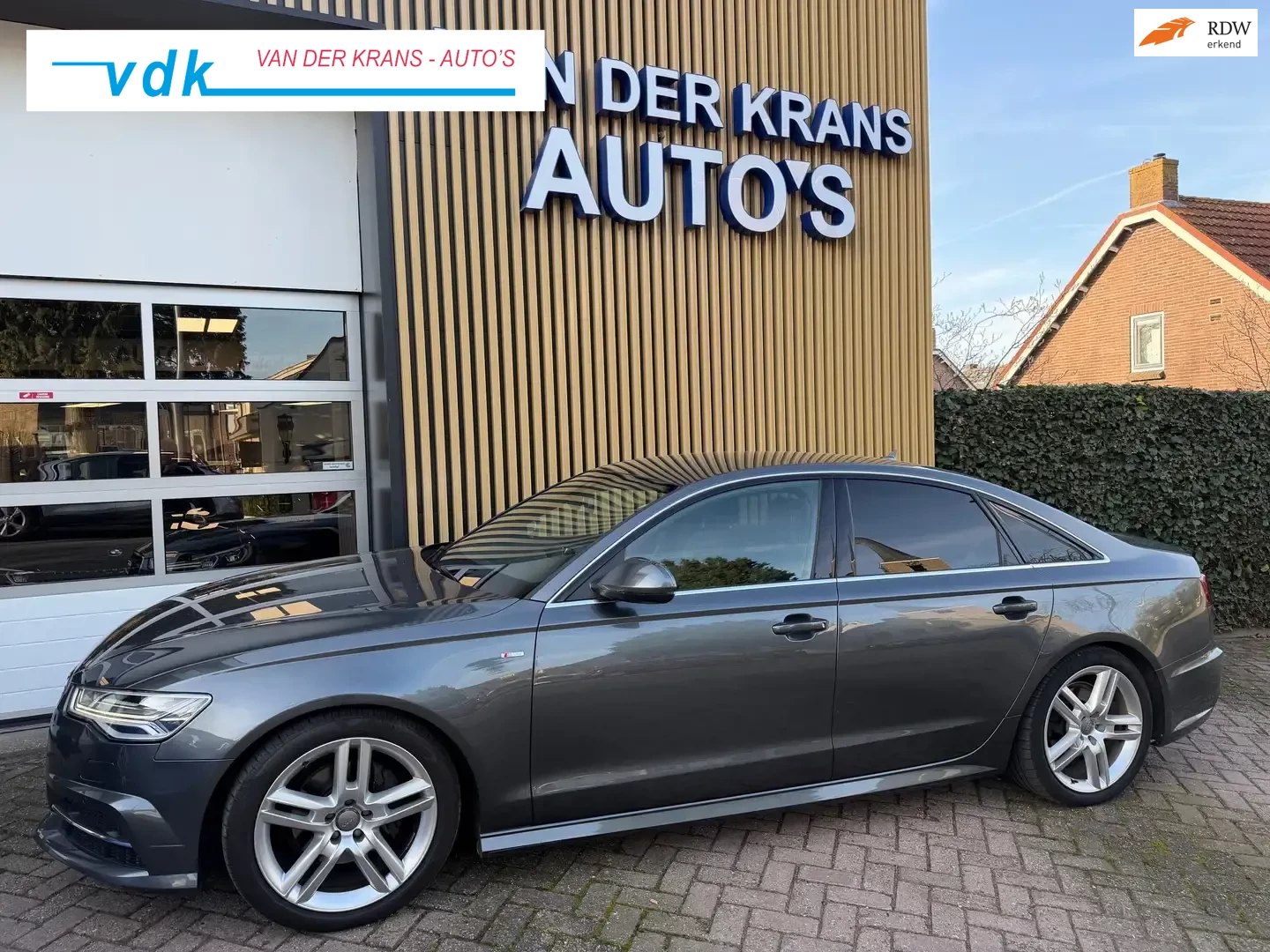 Audi A6 Limousine 1.8 TFSI ultra S line Edition Zeer mooi auto !! 2018 - voorkant