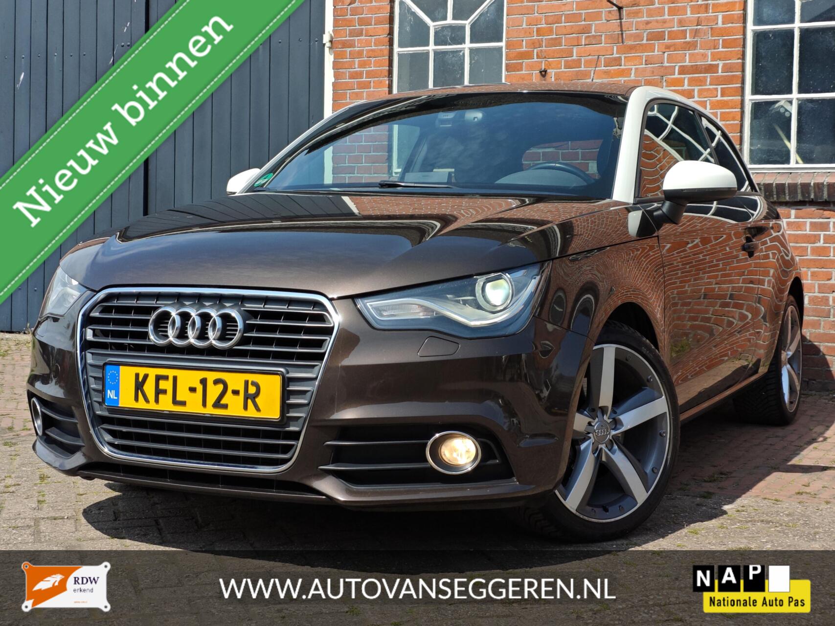 Audi Audi A1 1.4 TFSI - Automaat / APK / Garantie / Stoelv. / Clima 2010 - voorkant