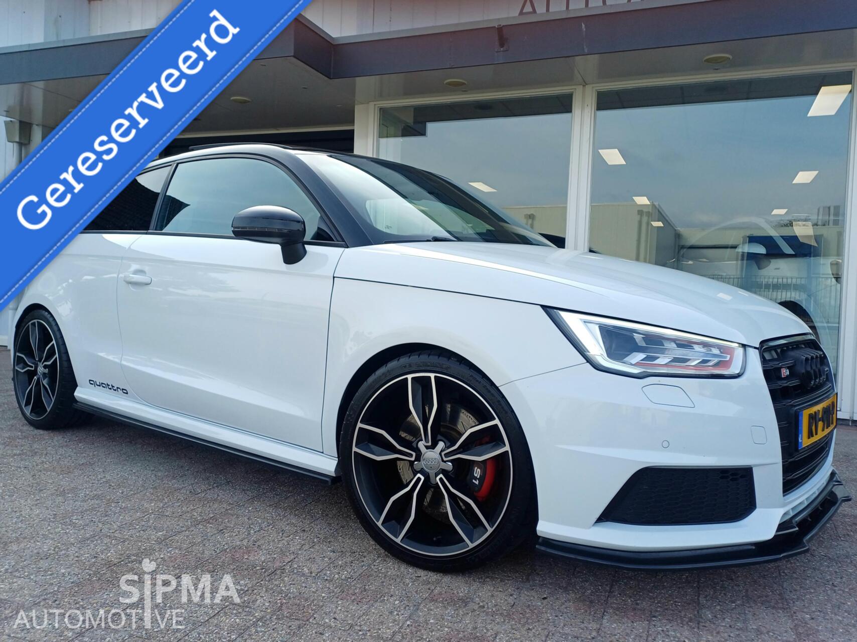 Audi S1 2.0 TFSI 231pk Quattro/Bose/Pano/S-Line/Xenon/18"lmv 2017 - voorkant