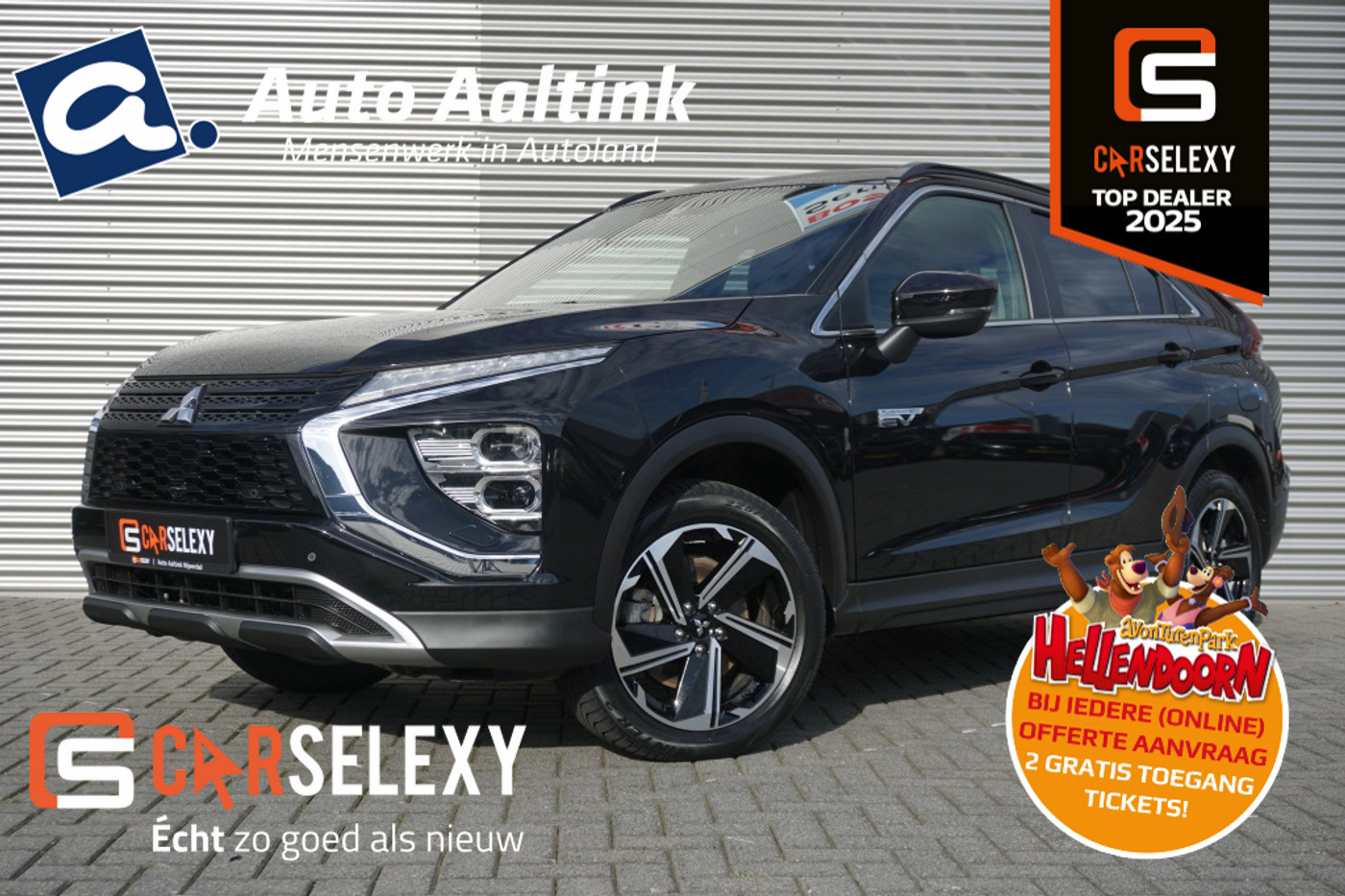 Mitsubishi Mitsubishi Eclipse Cross 2.4 PHEV Intense+ LUXE | CLIMA | CRUISE | 1.500KG T.GEWICHT 2023 - voorkant