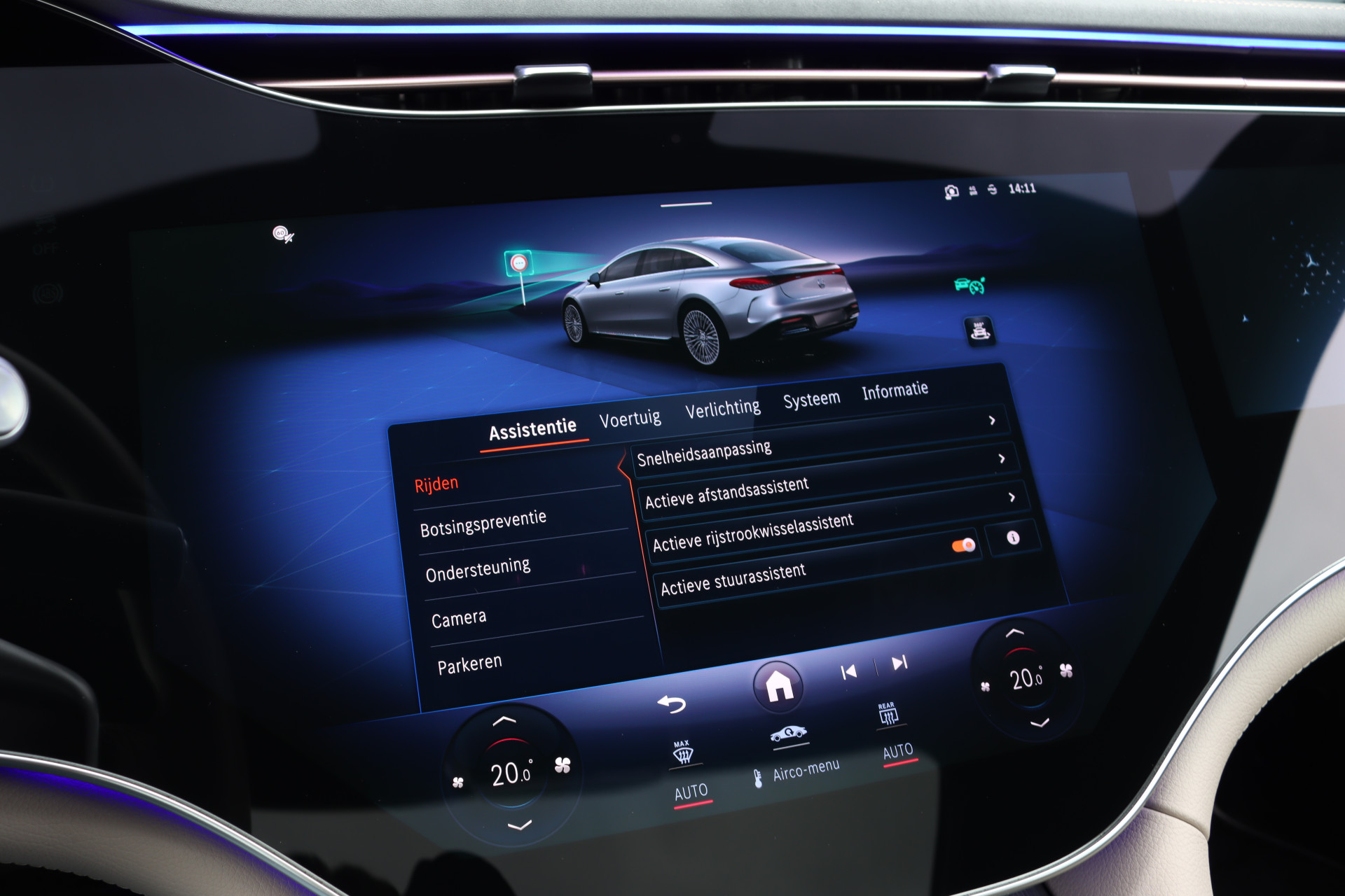 Foto van Mercedes-Benz Eqs