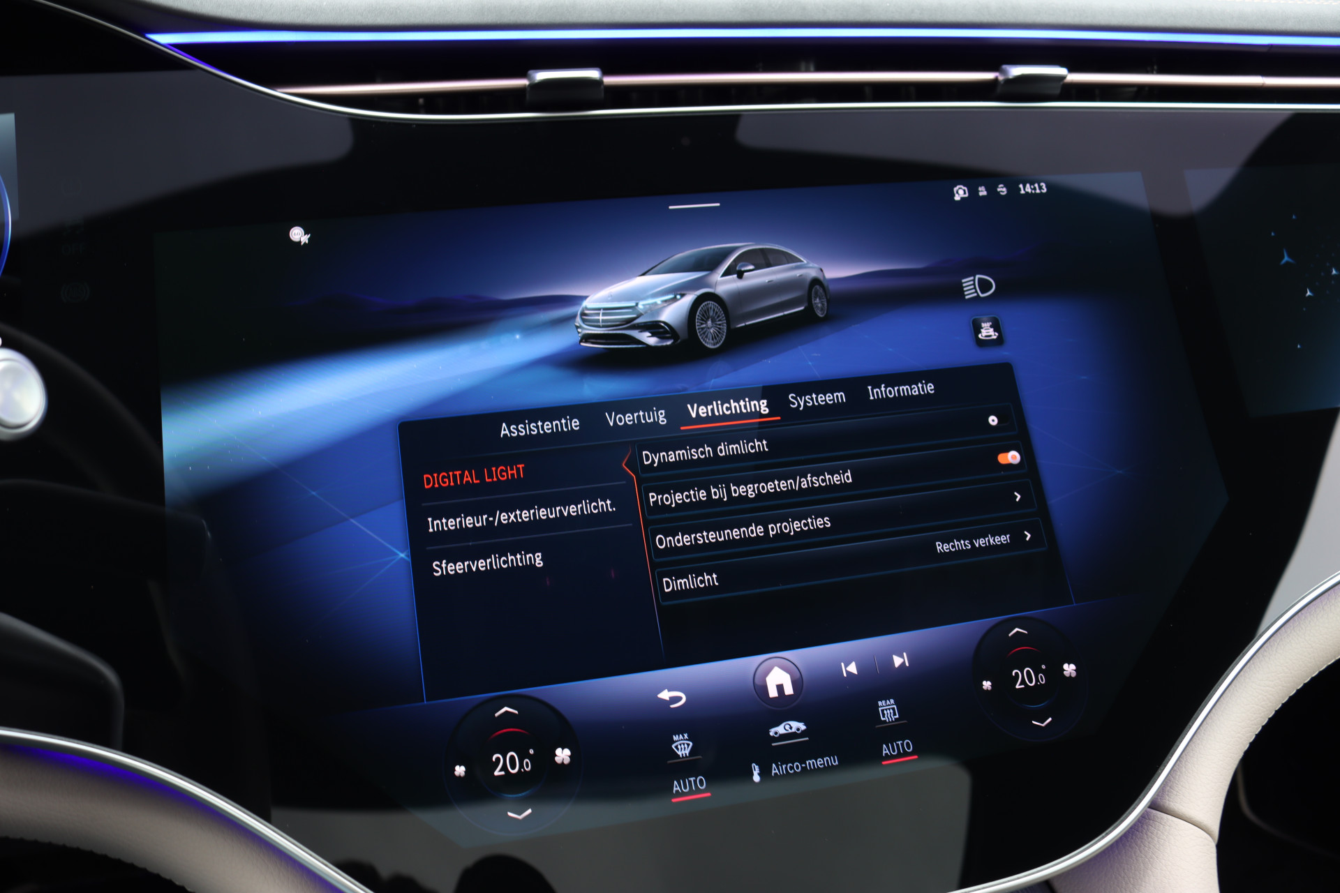 Foto van Mercedes-Benz Eqs