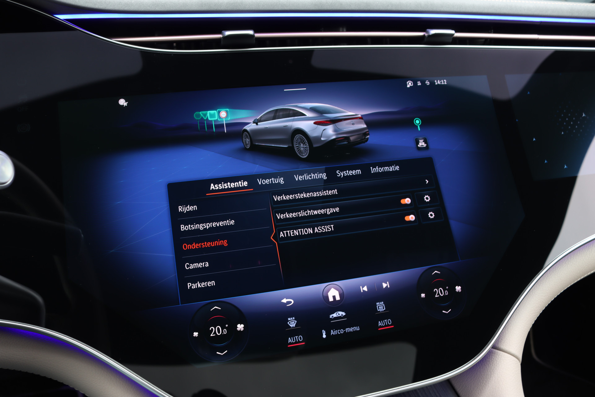 Foto van Mercedes-Benz Eqs