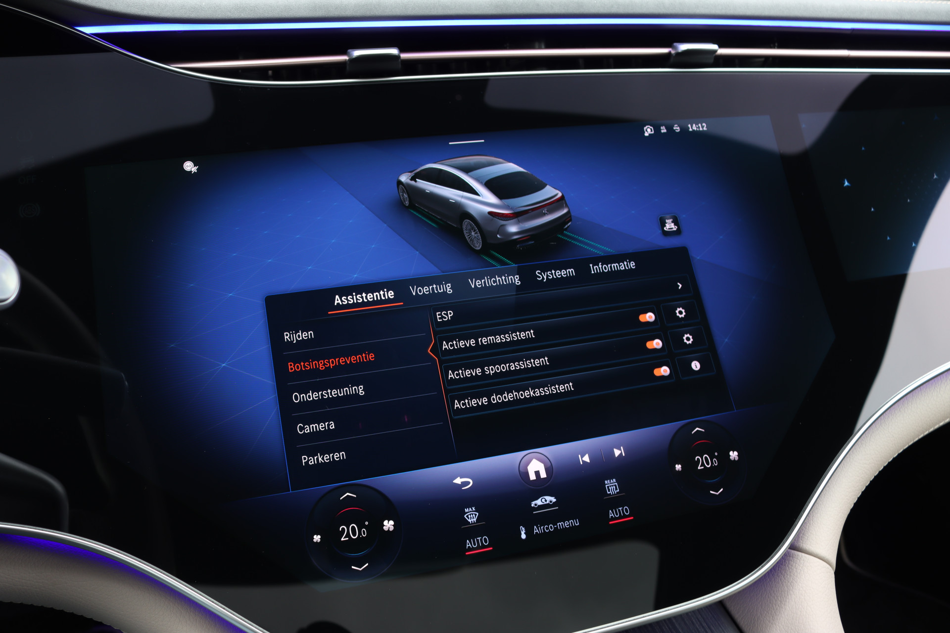 Foto van Mercedes-Benz Eqs