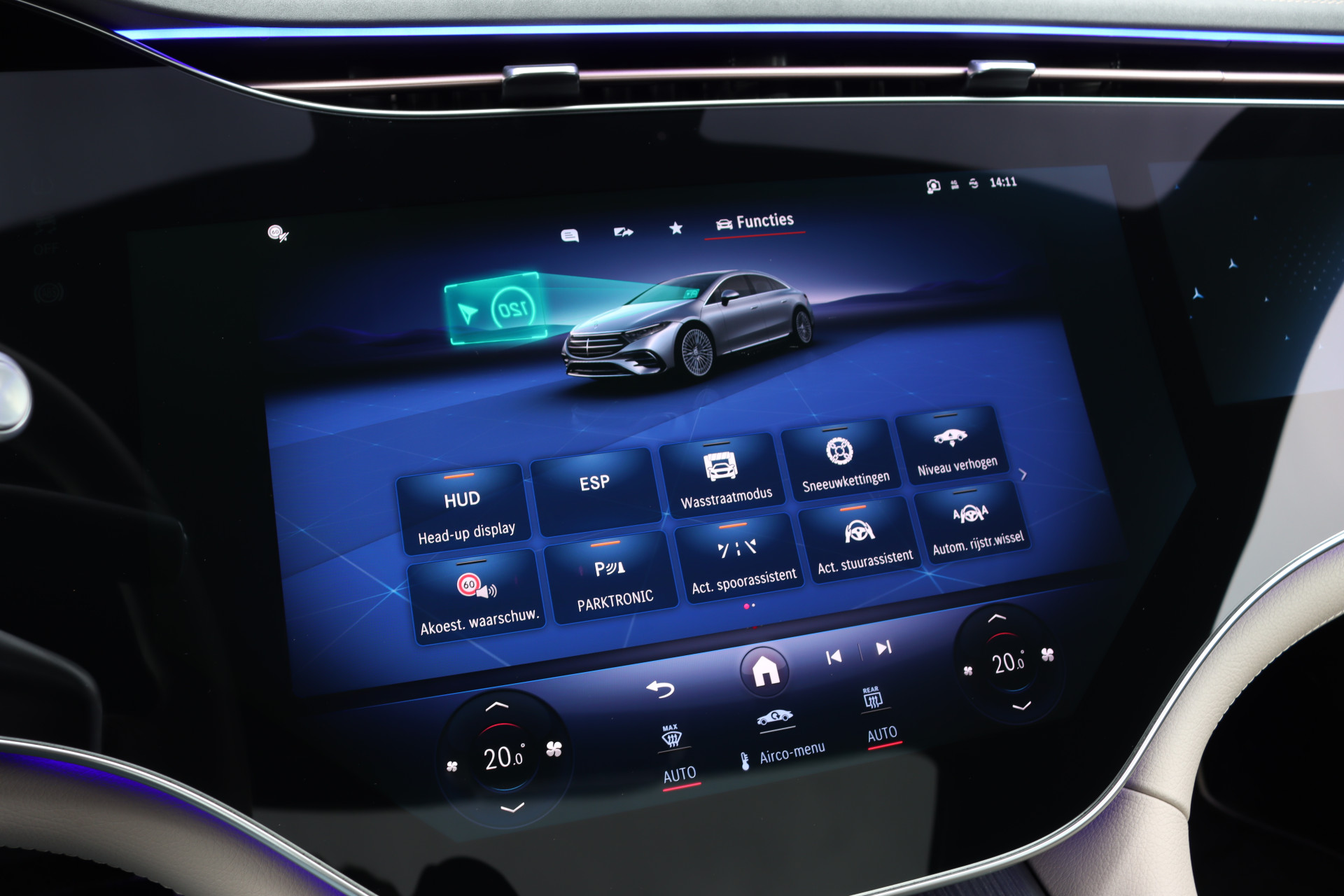 Foto van Mercedes-Benz Eqs