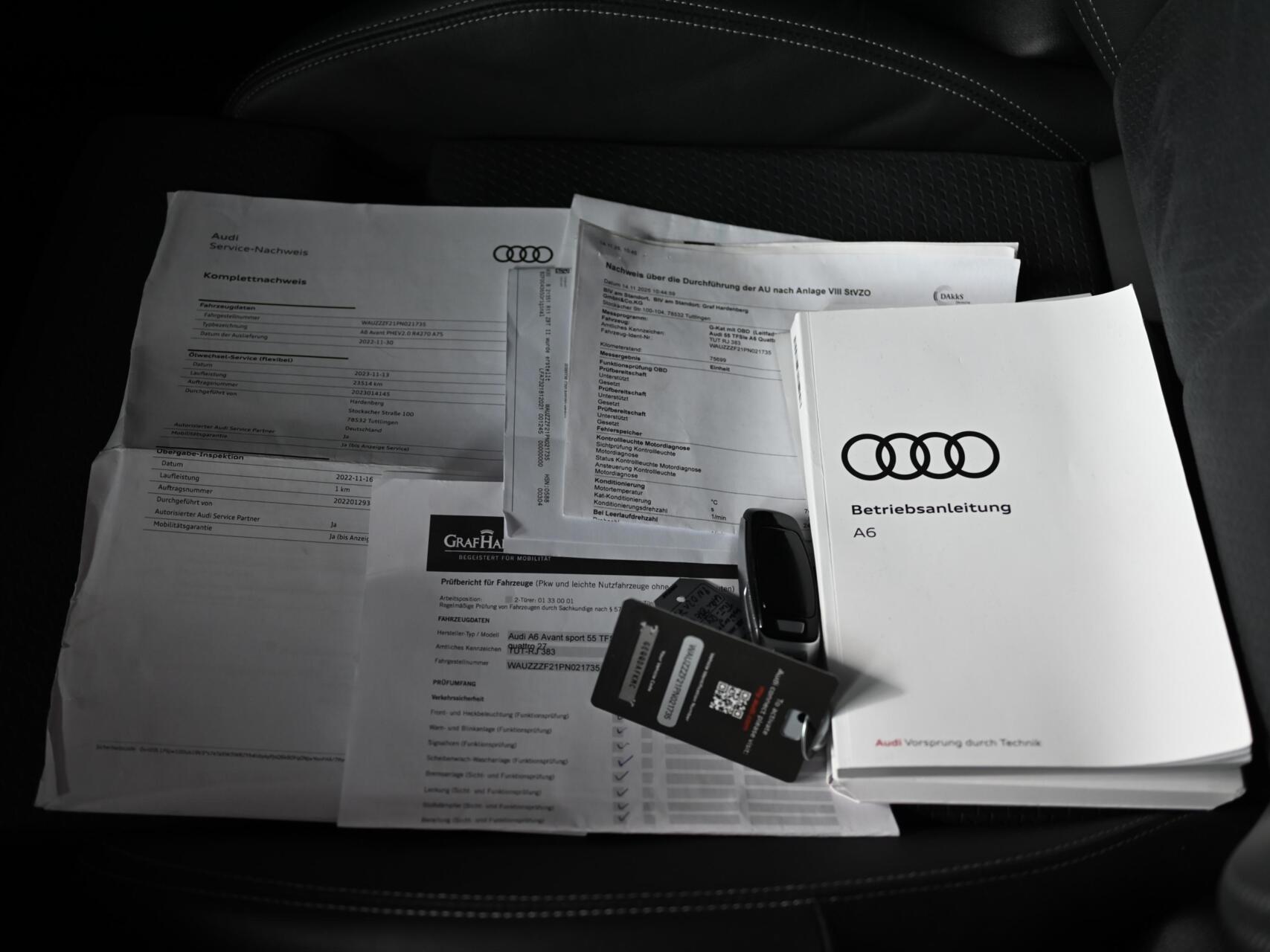Foto van Audi A6 Avant 55 TFSI E