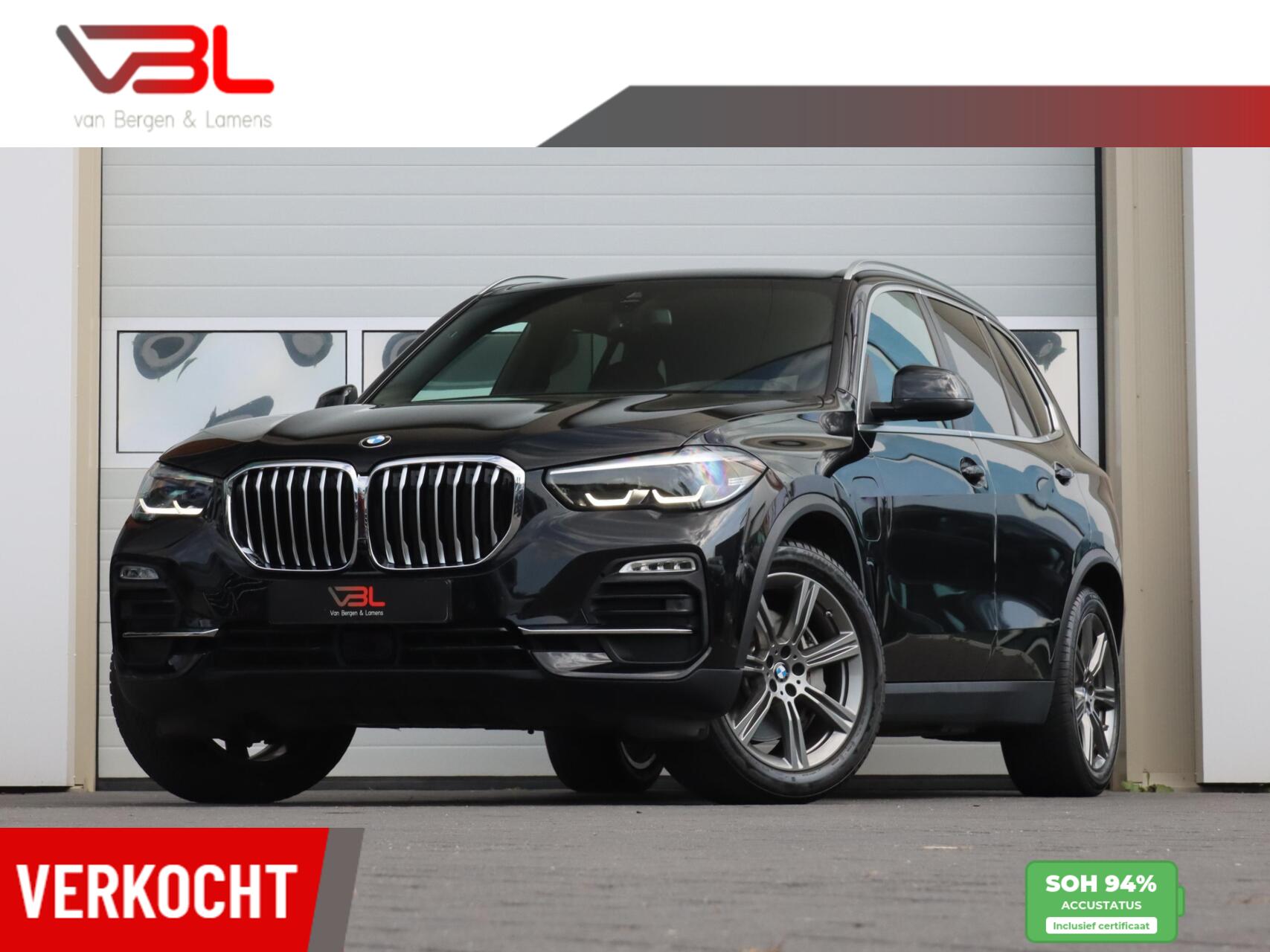 BMW X5 xDrive45e High Executive | X-line | SOH 94,9% 2021 - voorkant