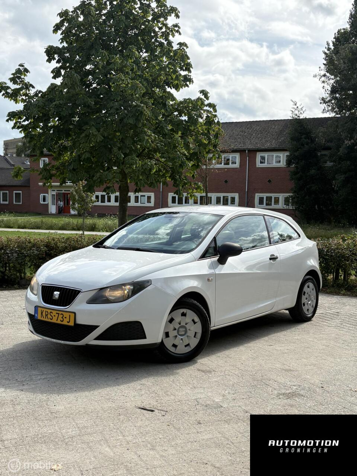 Seat Ibiza 1.2 Reference airco parkeersensoren 2008 - voorkant