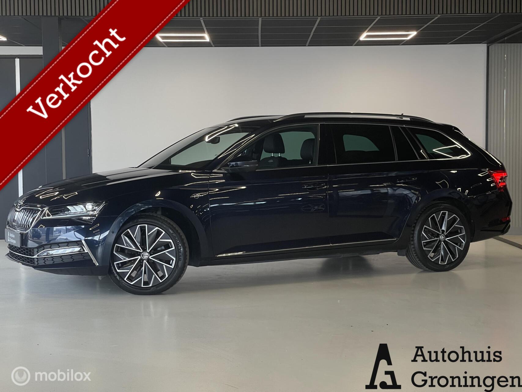 Skoda Superb Combi 1.4 TSI iV Sportline Business 2022 - voorkant