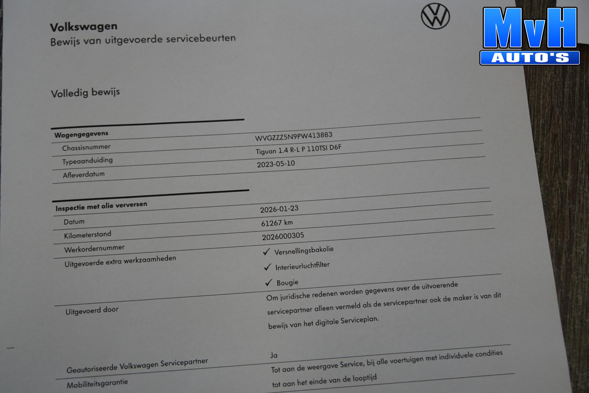 Foto van Volkswagen Tiguan