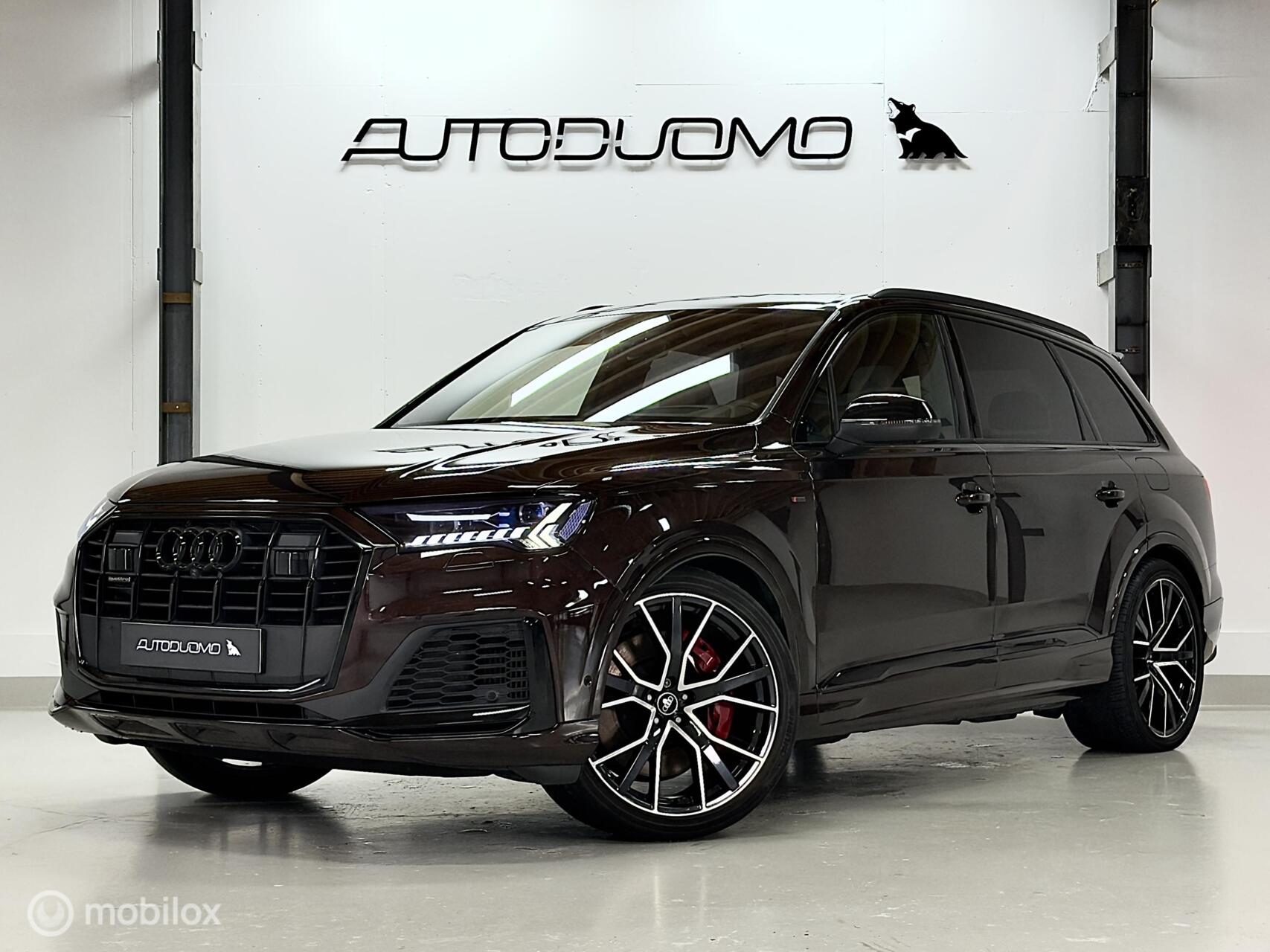 Audi Q7 60 TFSI E 60 TFSI e quattro Competition S-Line | Pano | Matrix | Soft-Close | Luchtvering | Exclusive | 22" | Stoelverwarming & -koeling | 456 PK 2020 - voorkant