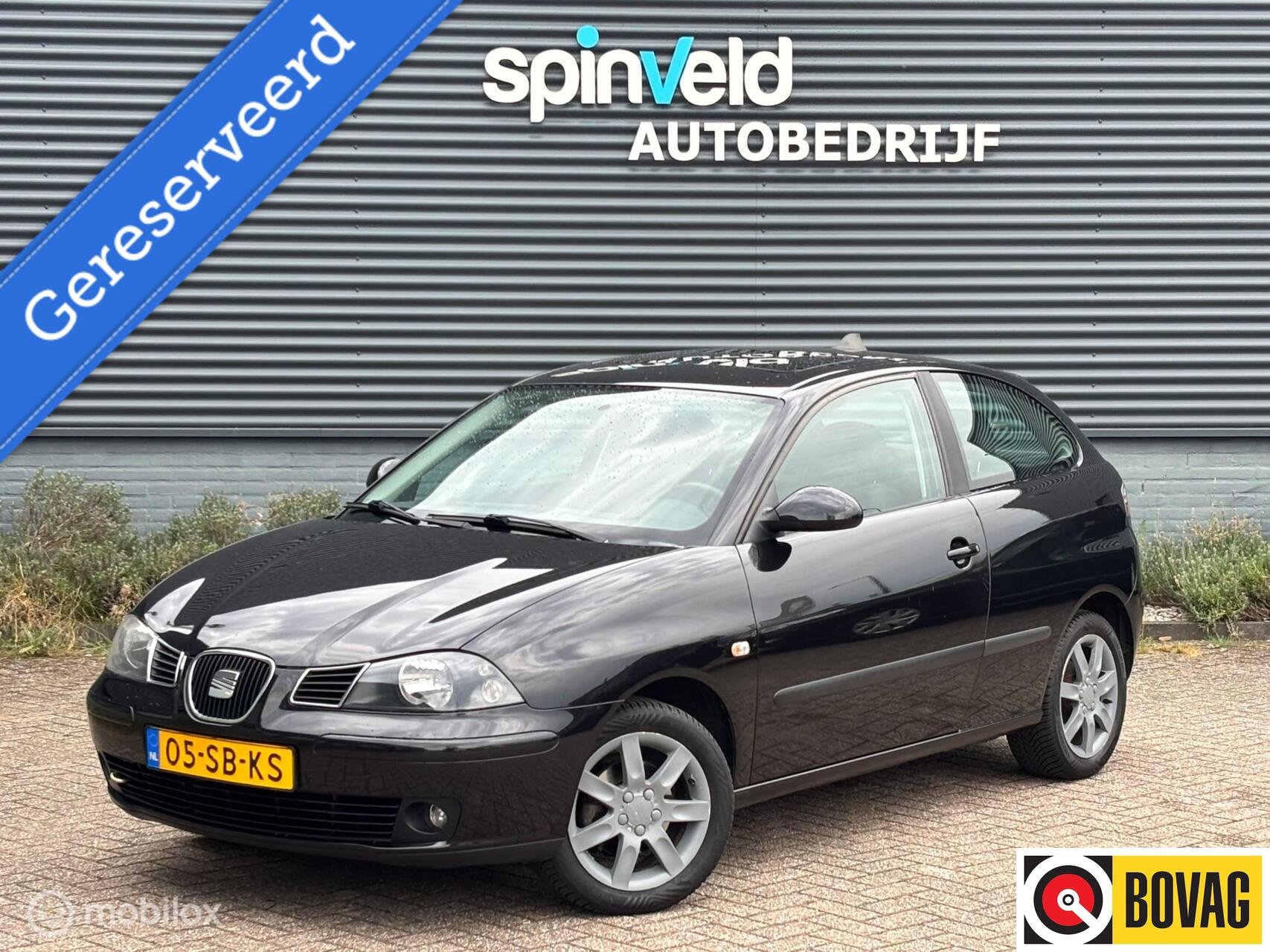 Seat Ibiza 1.4-16V Sensation Airco Schuifdak Nieuwe Apk 2005 - voorkant