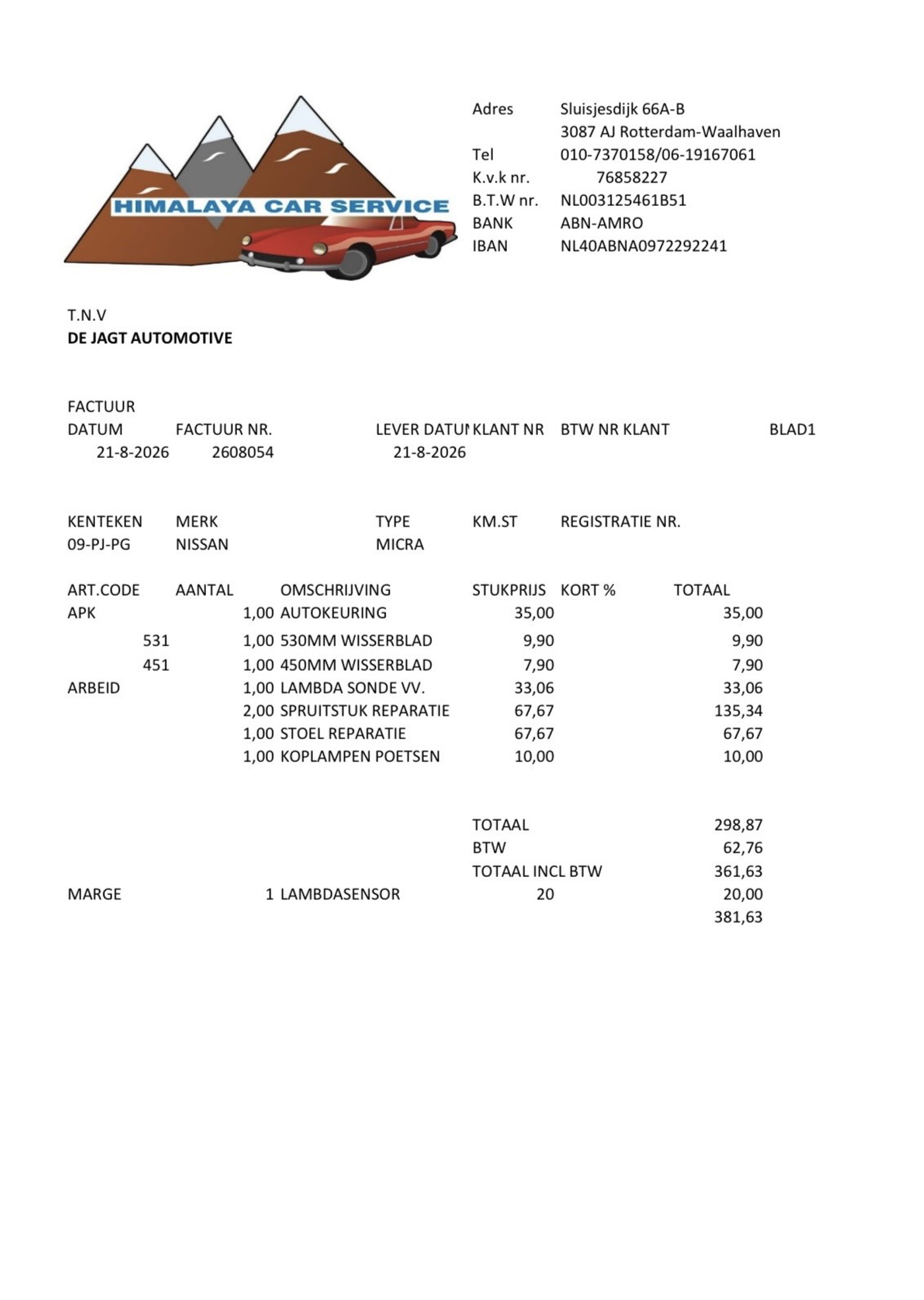 Foto van Nissan Nissan Micra