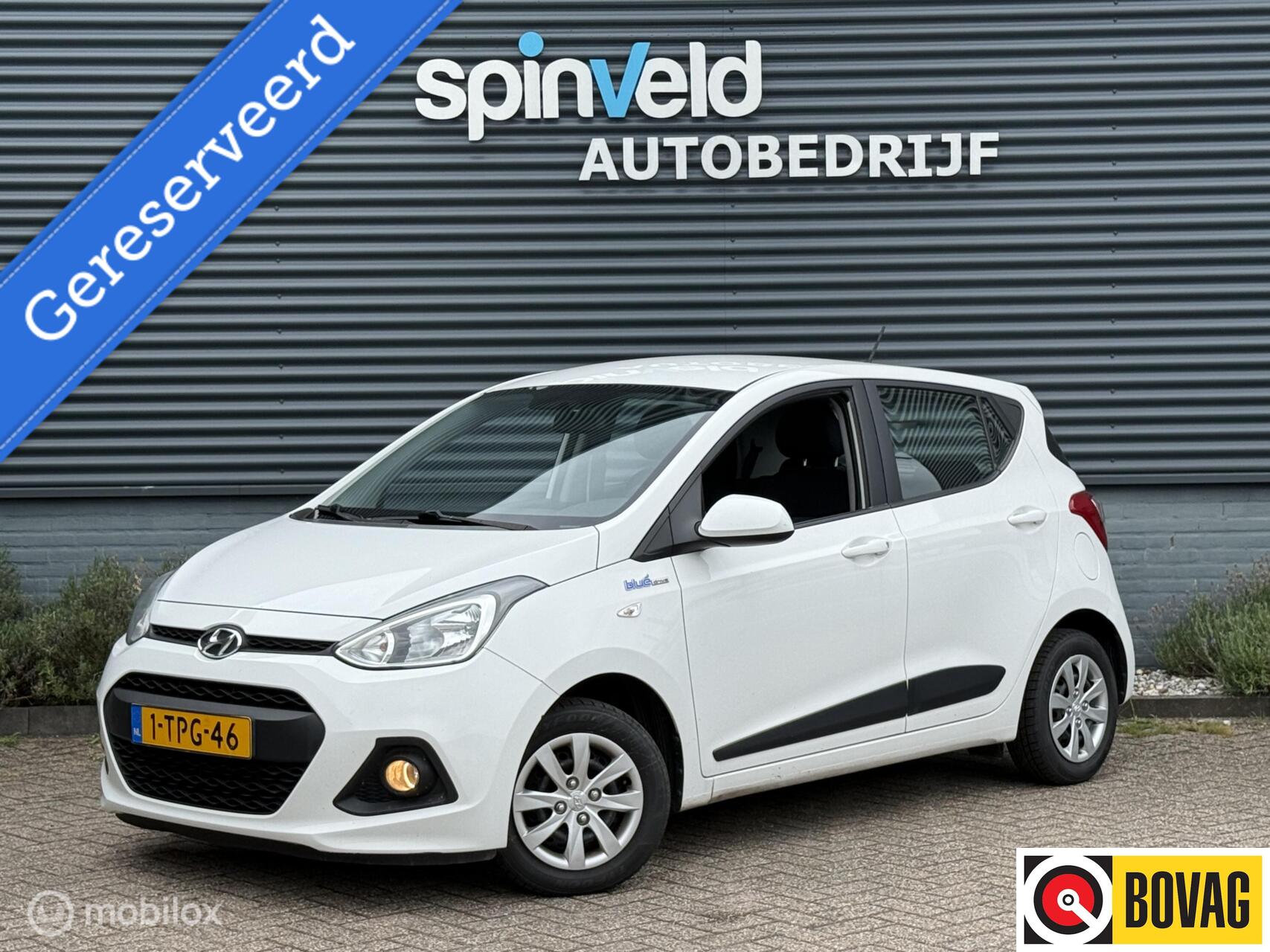 Hyundai I10 1.0i i-Motion - Navi - Climate - Nap - 2014 - voorkant