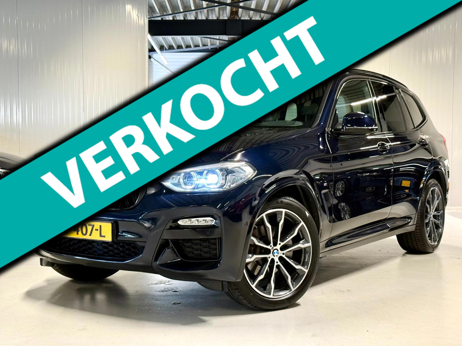 BMW X3 Xdrive20i XDrive20i High Executive M-Sport Pano|Head-up display 2018 - voorkant