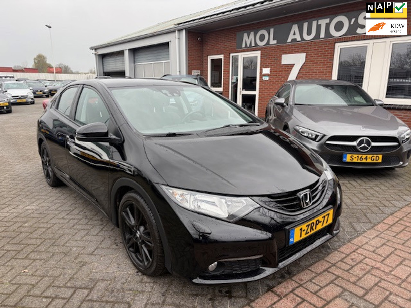 Honda Civic 5dr 1.8 Sport Black Edition , 134dkm NAP , APK 02-27 2015 - voorkant