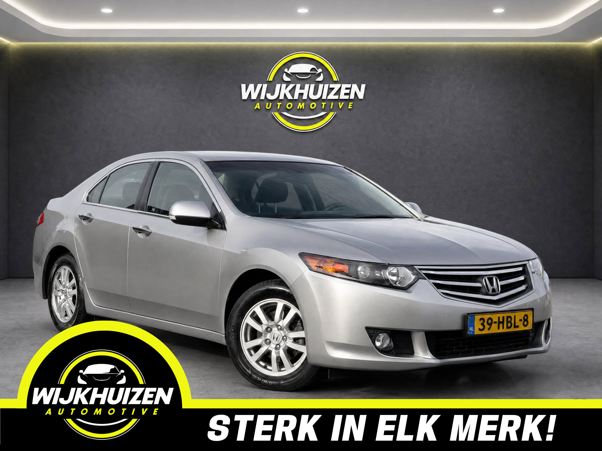 Honda Accord 2.0i Elegance Automaat met Climate !!! Cruise !!! Nap !!! 2008 - voorkant