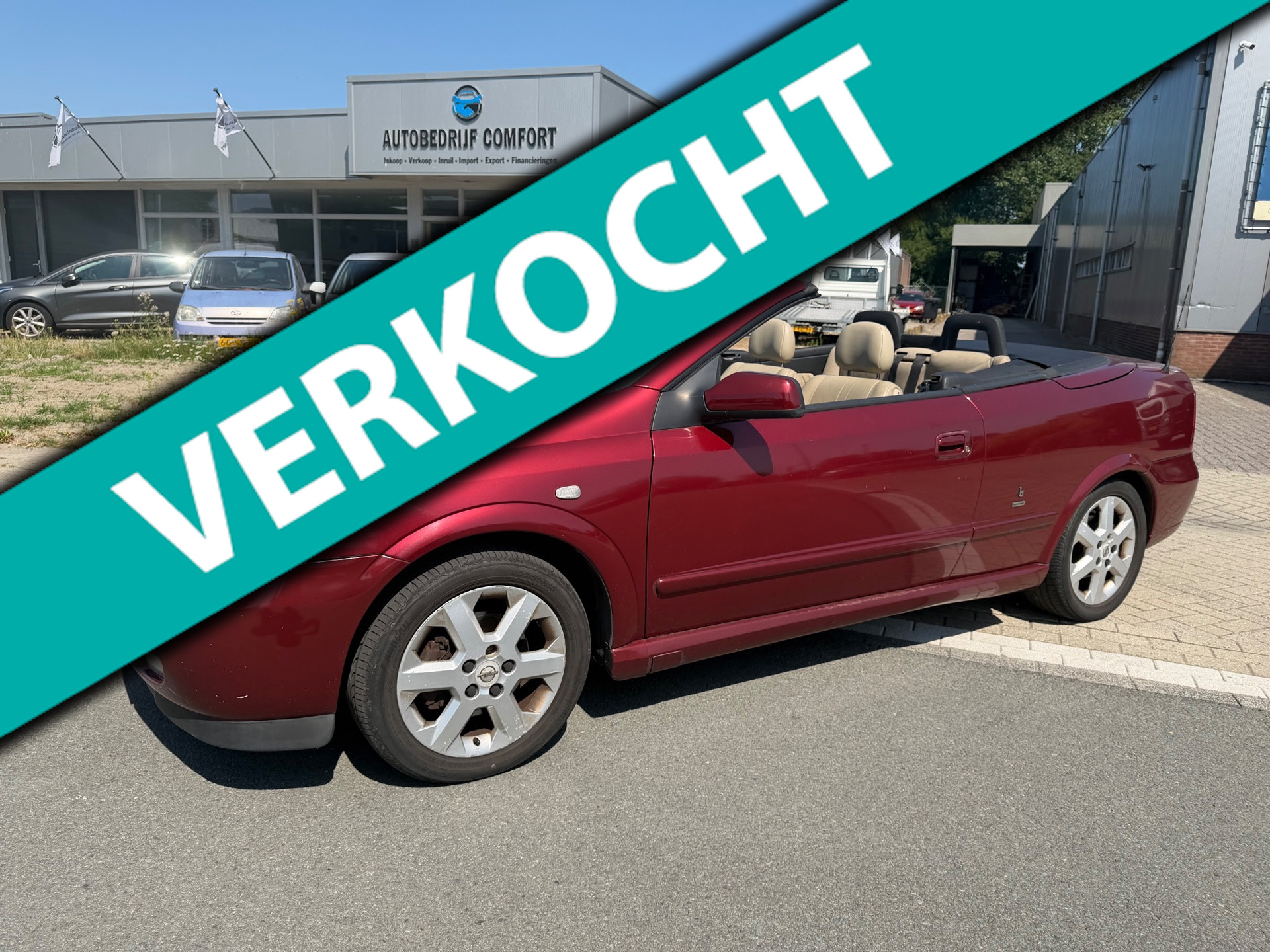 Opel Astra-g-cabrio 1.8-16V 2002 - voorkant