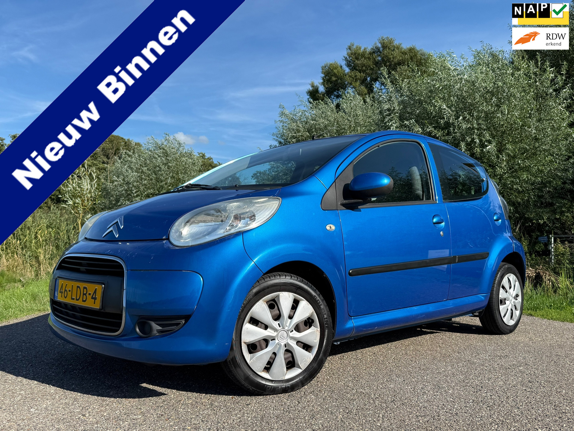 Citroen Citroen C1 1.0-12V Ambiance | Airco | Nieuwe Koppeling | Elektrisch ramen | Nieuwe APK | Toerenteller | 12V | 2010 - voorkant