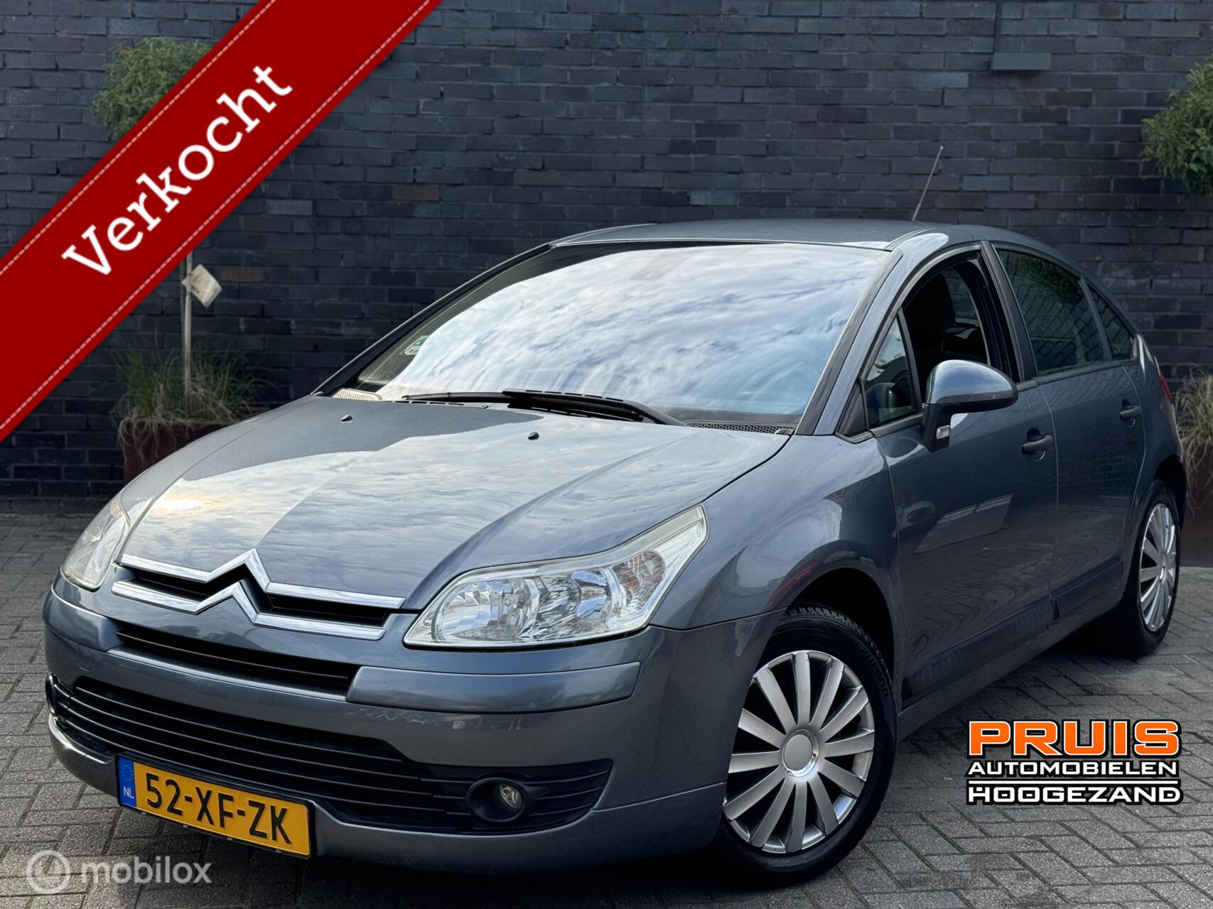 Citroen C4 1.6-16V Caractère -AUT- Apk (28-08-2025) *INRUIL MOGELIJK* 2007 - voorkant