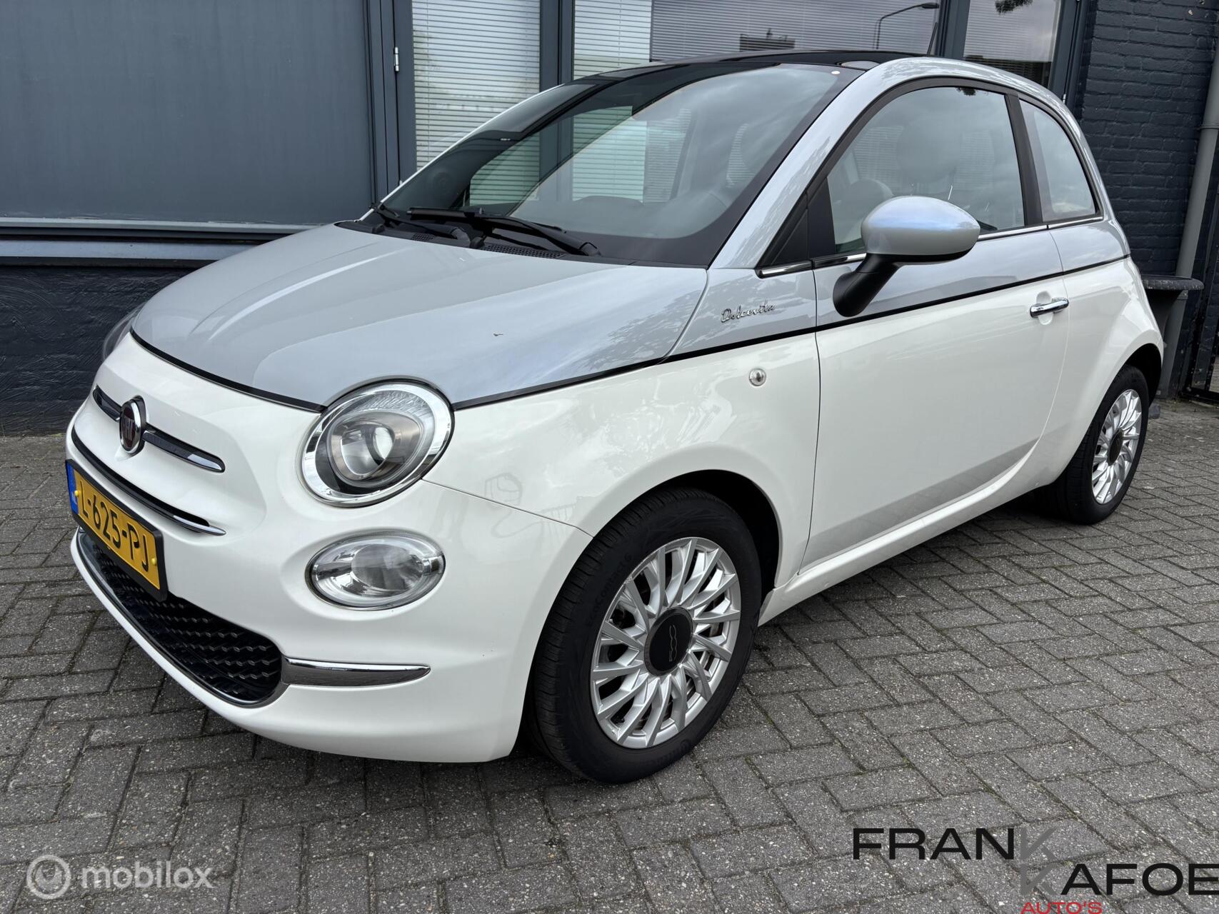 Fiat Fiat 500 1.0i Hybrid Dolcevita Airco Cruise Apple Carplay LMV PDC 2021 - voorkant