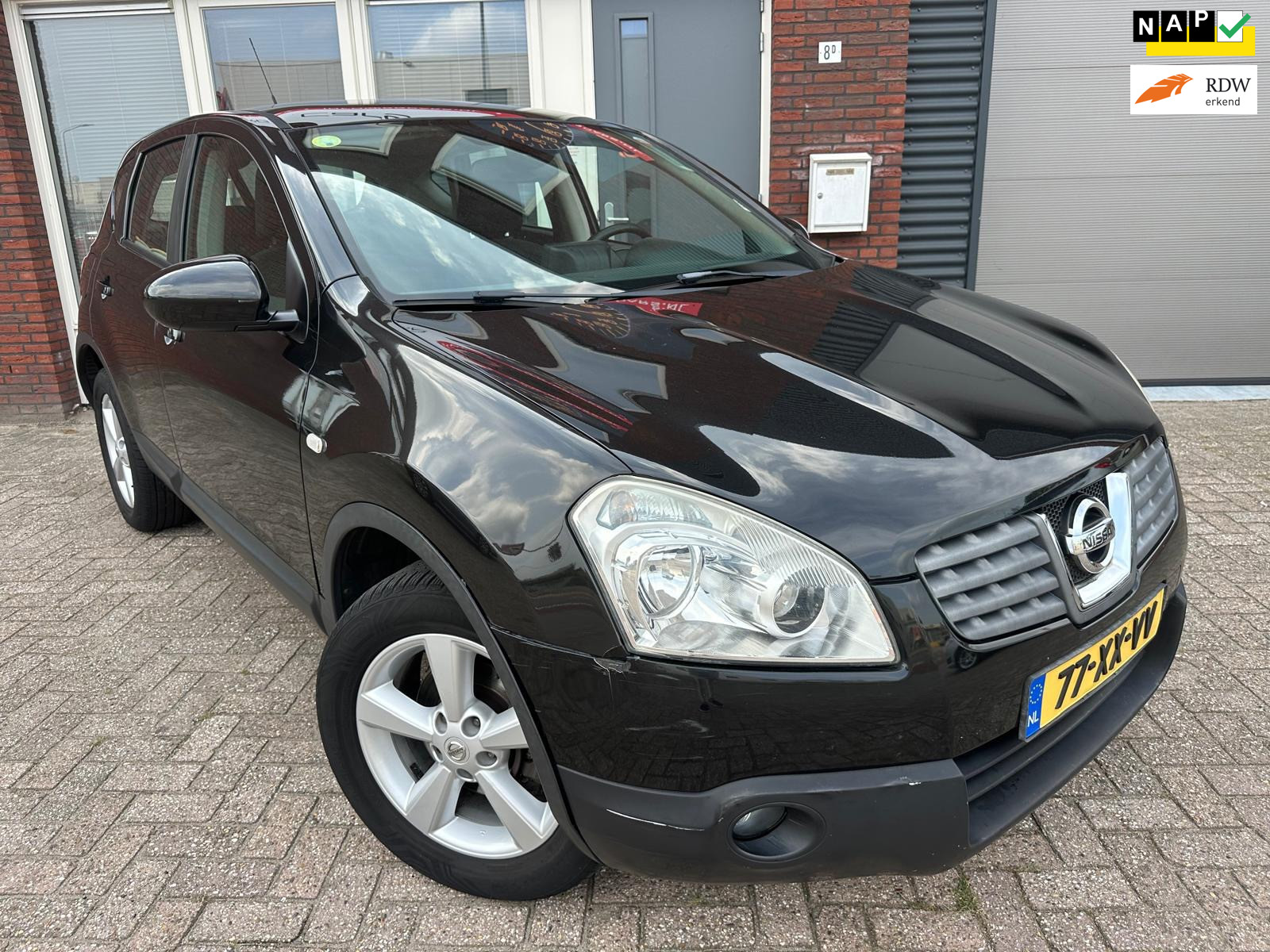 Nissan Nissan Qashqai 2.0 Tekna Premium 4WD / Pano / Navi / Camera / AUT / NAP / Clima / Cruise 2007 - voorkant