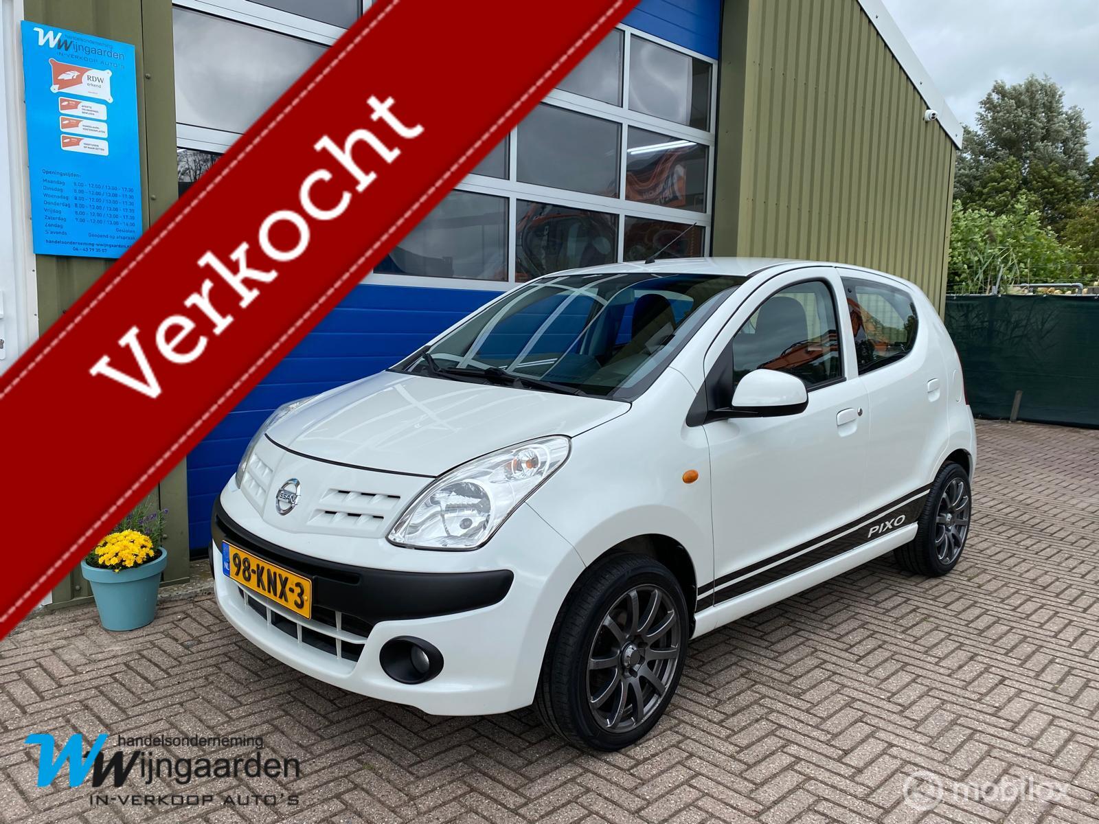 Nissan Nissan Pixo 1.0 Acenta|Keurige auto|Airco| 2010 - voorkant