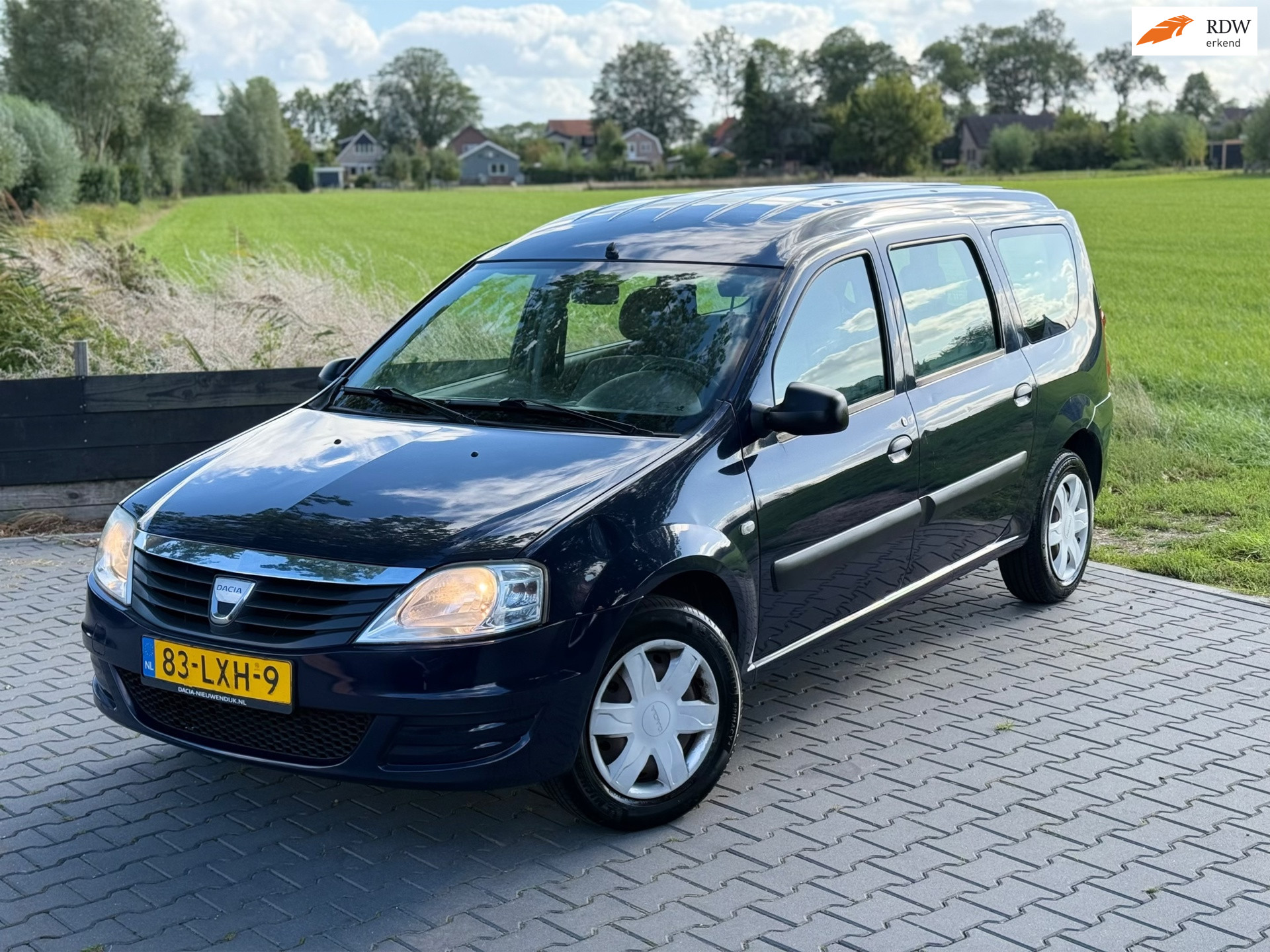 Dacia Logan 1.4 Ambiance 1e eigenaar apk 07-2027 2010 - voorkant