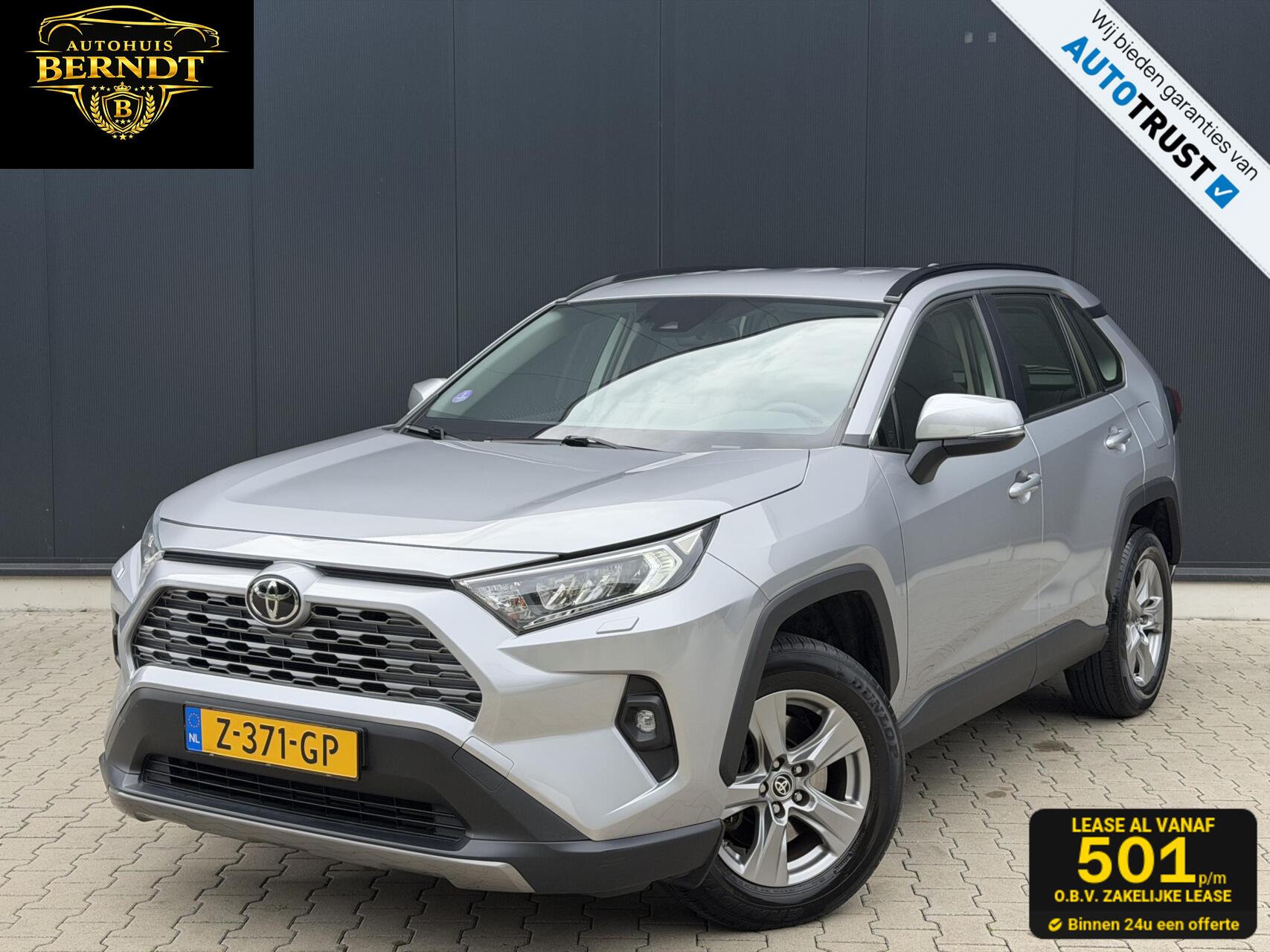 Toyota Toyota Rav4 2.0 VVT-iE Dynamic Automaat Trekhaak Carplay PDC 2022 - voorkant
