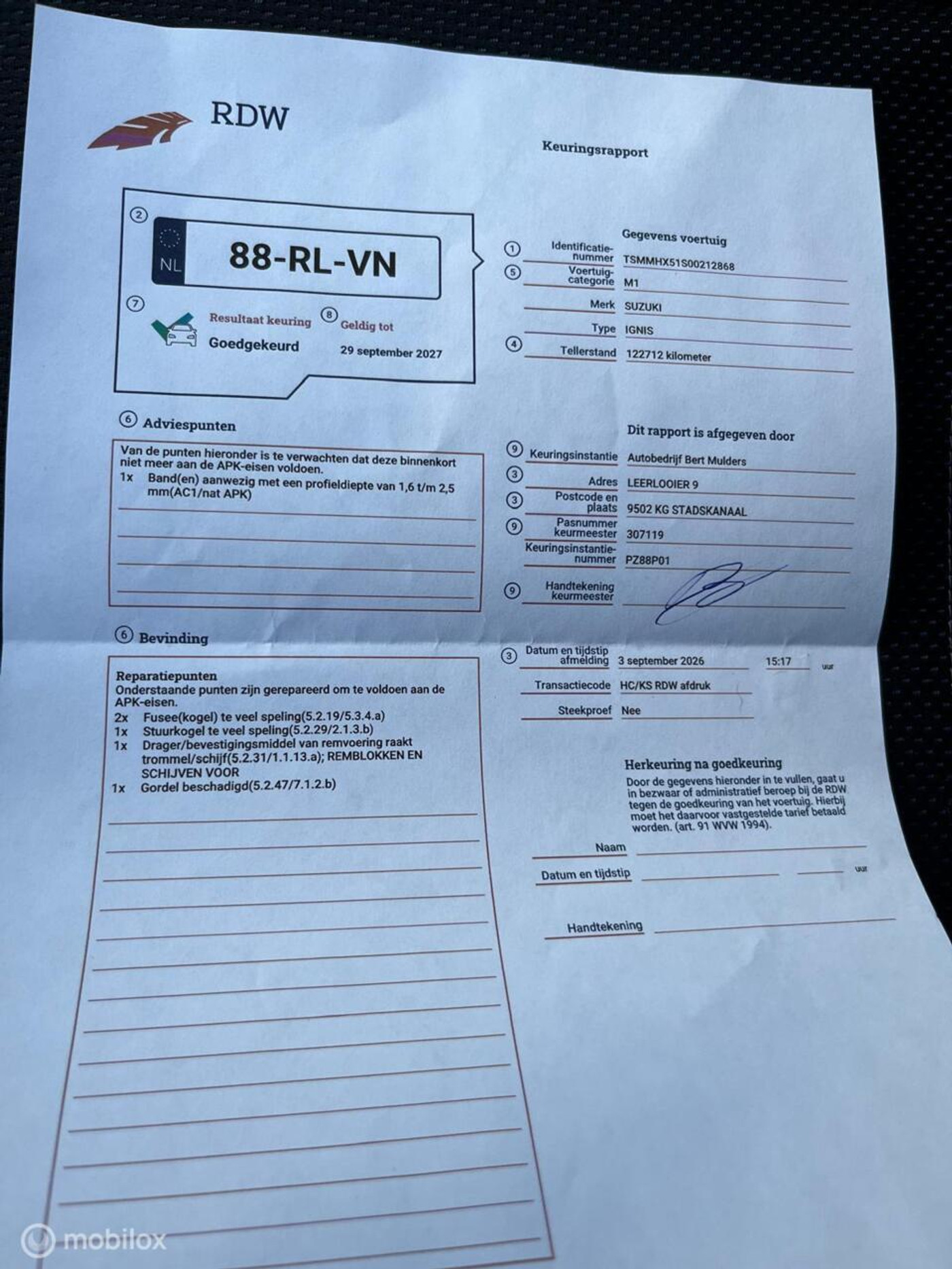 Foto van Suzuki Ignis