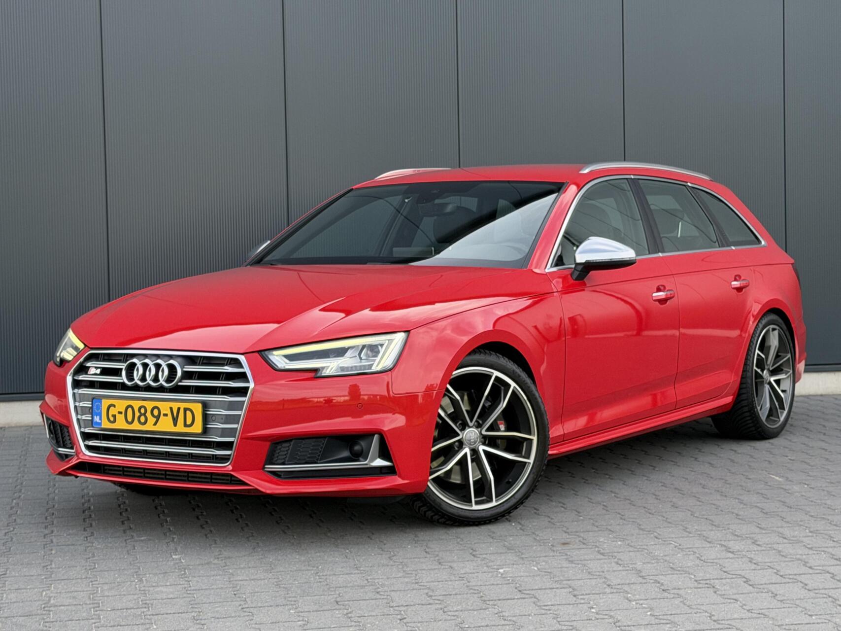 Audi S4 Avant 3.0 TFSI Quattro Pro Line Plus Leder - Led - Stoelkoeling 2017 - voorkant
