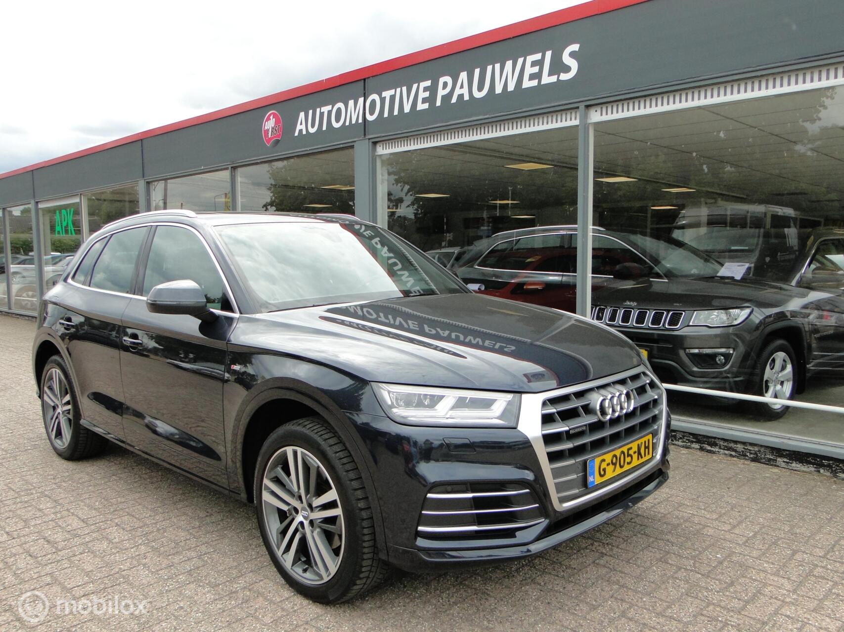 Audi Q5 2.0 TFSI quattro Sport S Line Black Edition 2017 - voorkant