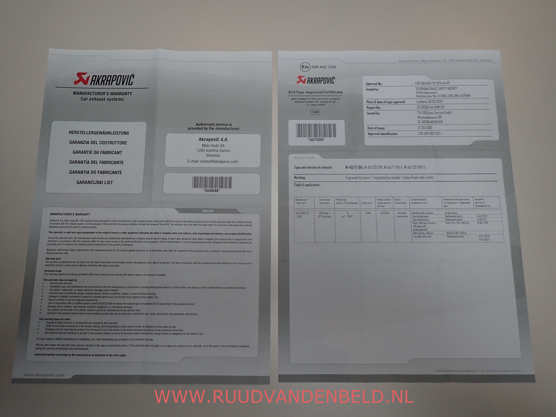 Foto van Audi A6
