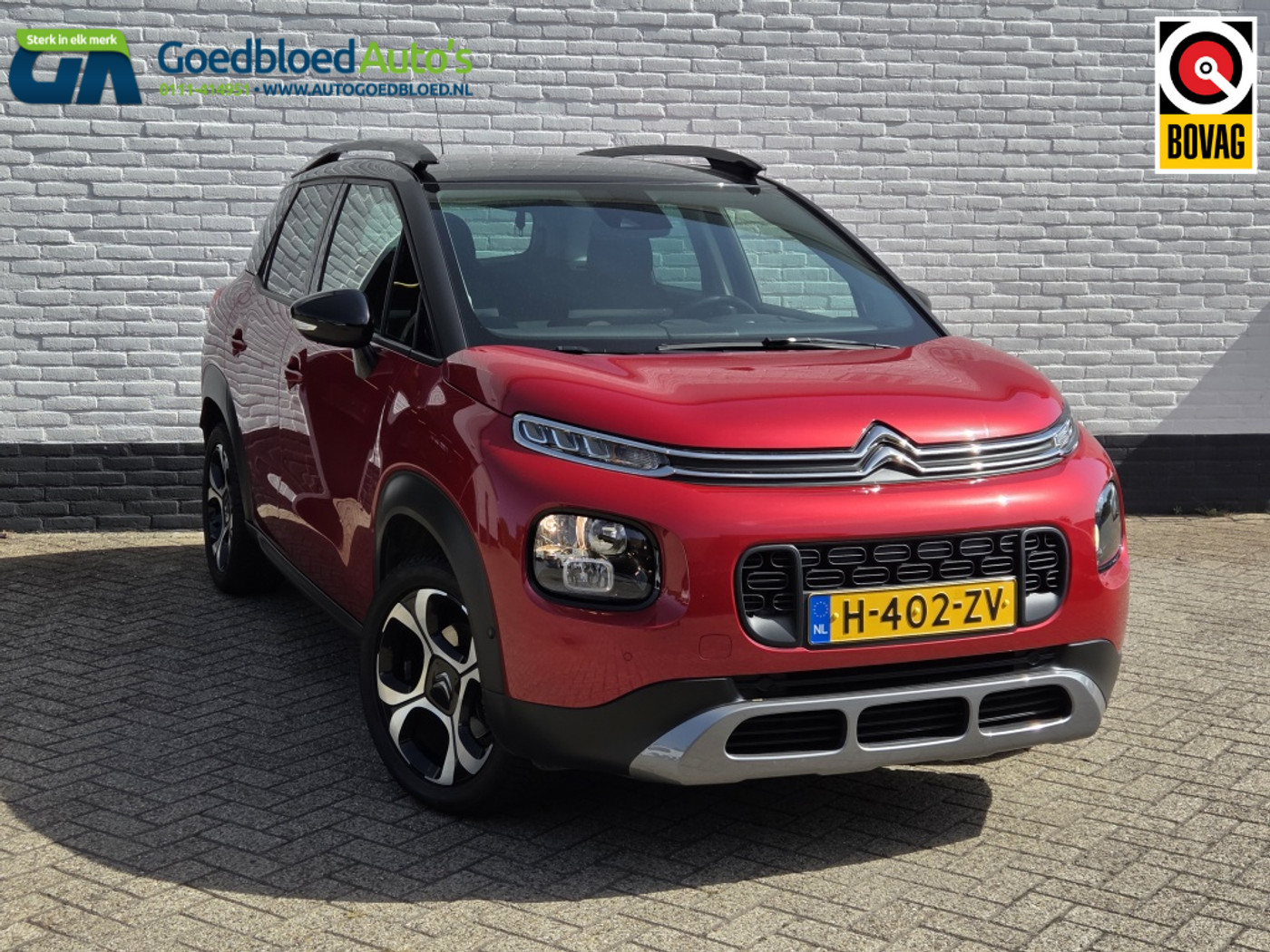 Citroen C3 Aircross 1.2 130 PK Shine Automaat | Camera | Keyless | Parkeersensoren v+a 2020 - voorkant