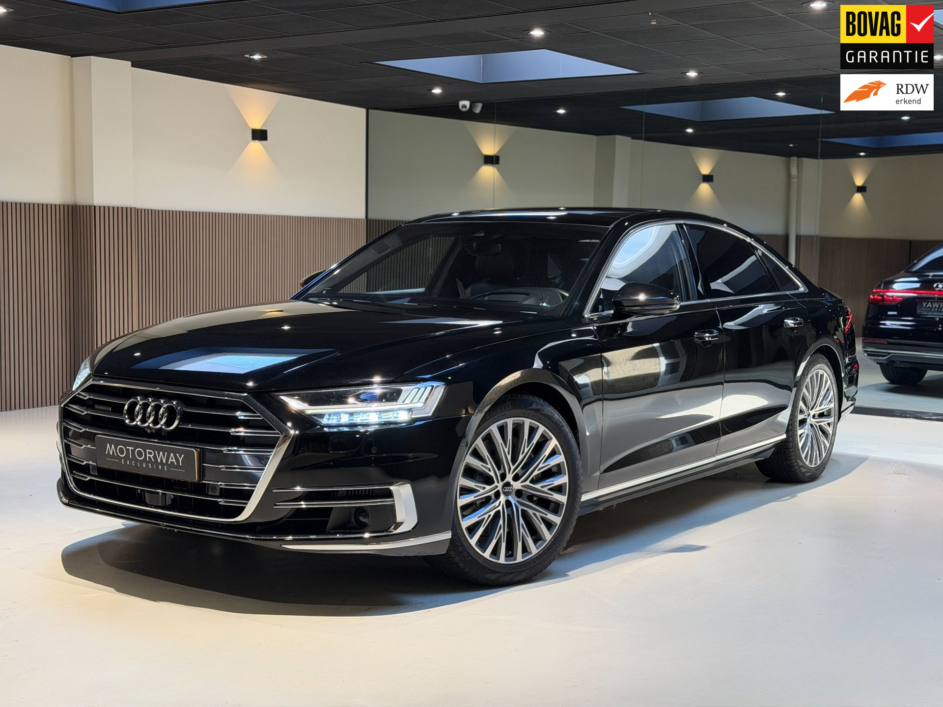 Audi A8 55 TFSI quattro Pro Line Plus|Pano|360|B&O|Matrix|Massage 2018 - voorkant