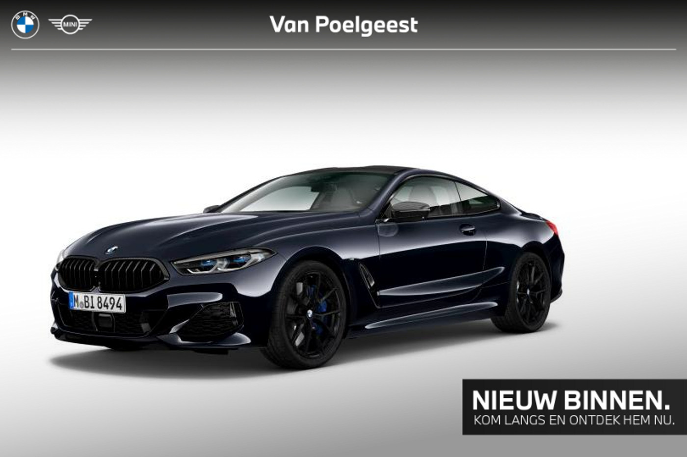 BMW M850i xDrive M850i xDrive High Executive 2020 - voorkant