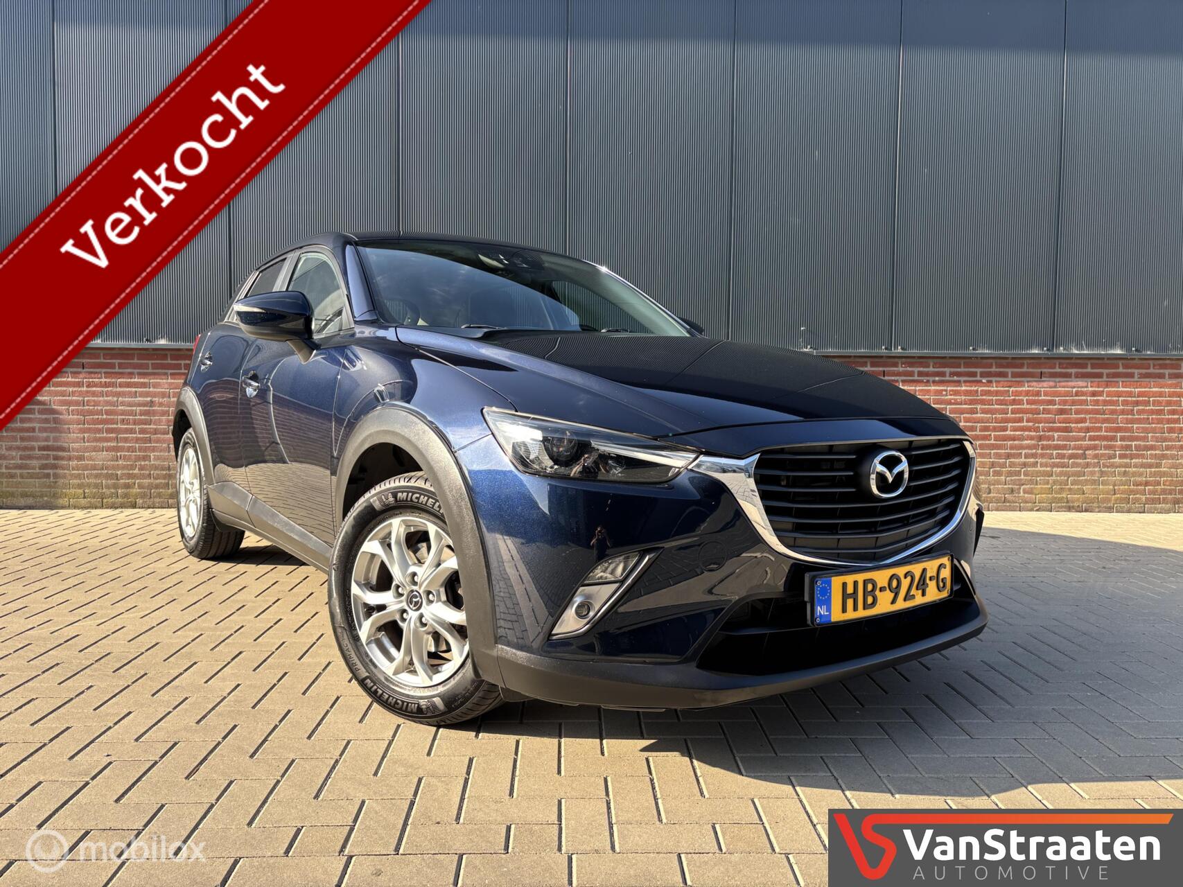 Mazda Mazda Cx-3 2.0 SkyActiv-G 120 TS+ | Automaat | Carplay | HUD 2015 - voorkant