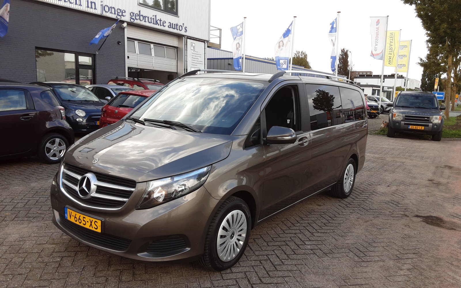 Mercedes-Benz V-klasse 200d Kort Avantg. 2018 - voorkant