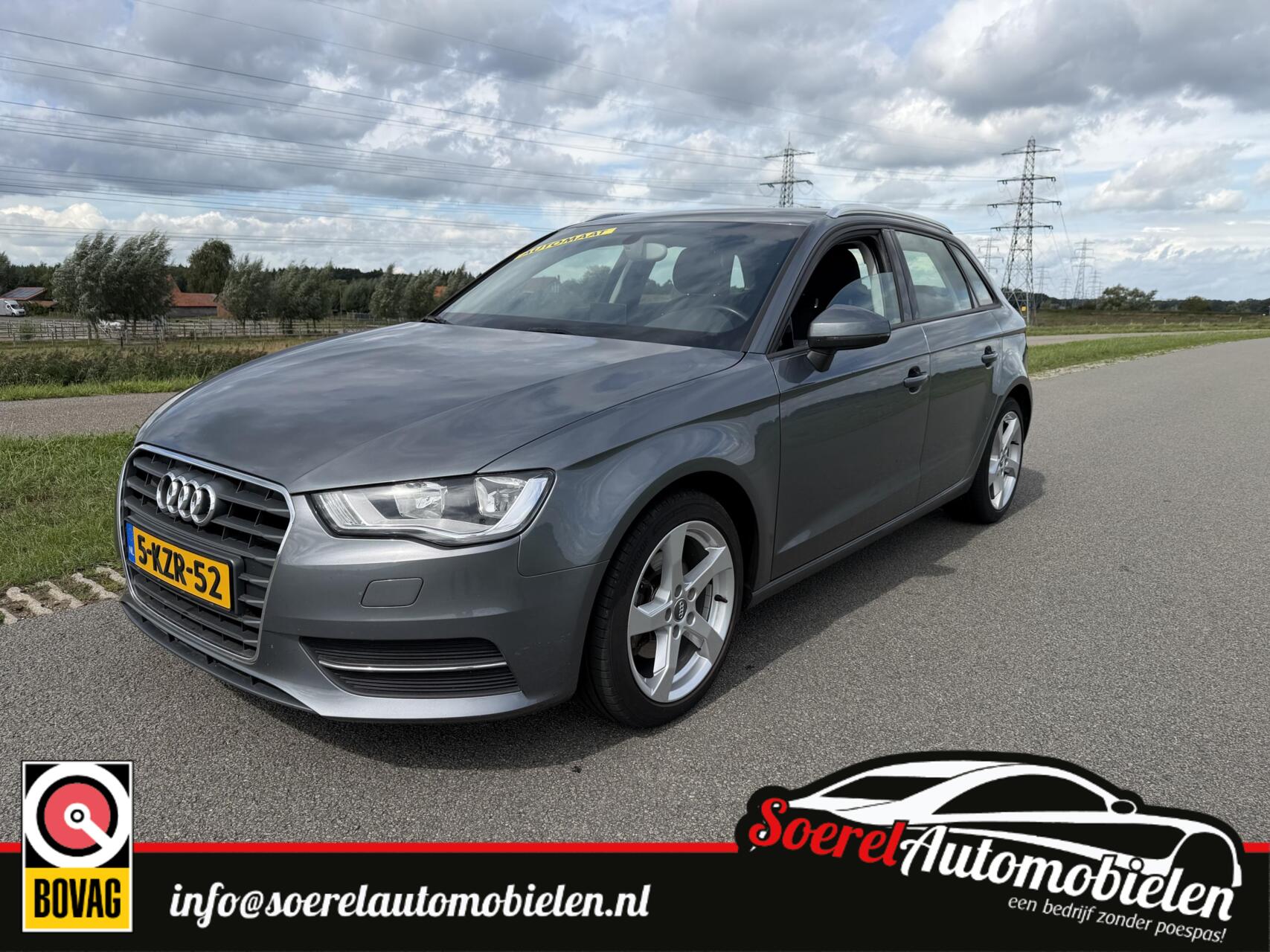 Audi A3 Sportback 1.4 TFSI Attraction Pro Line AUTOMAAT BOEKJES 2013 - voorkant
