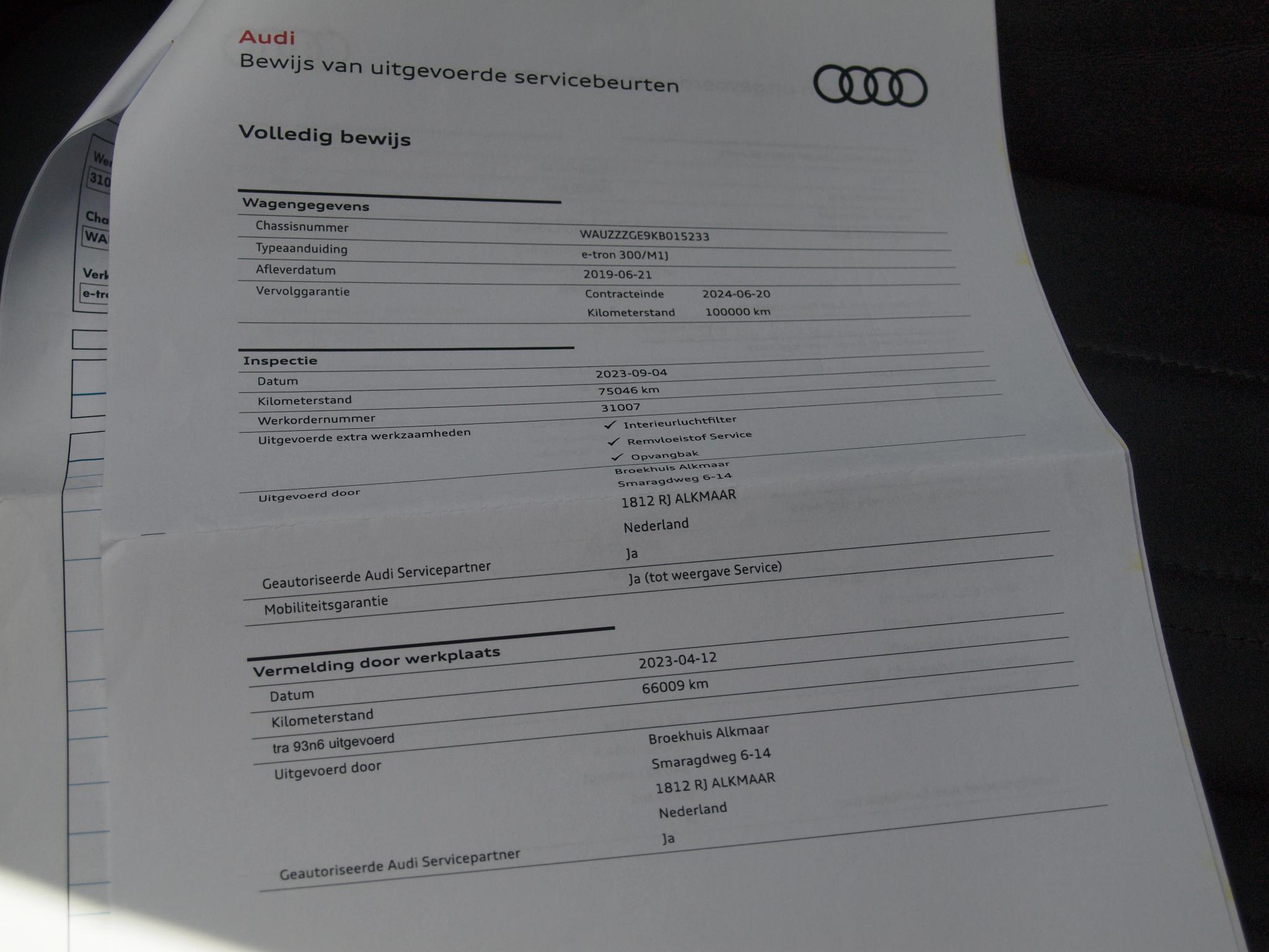 Foto van Audi Audi E-tron