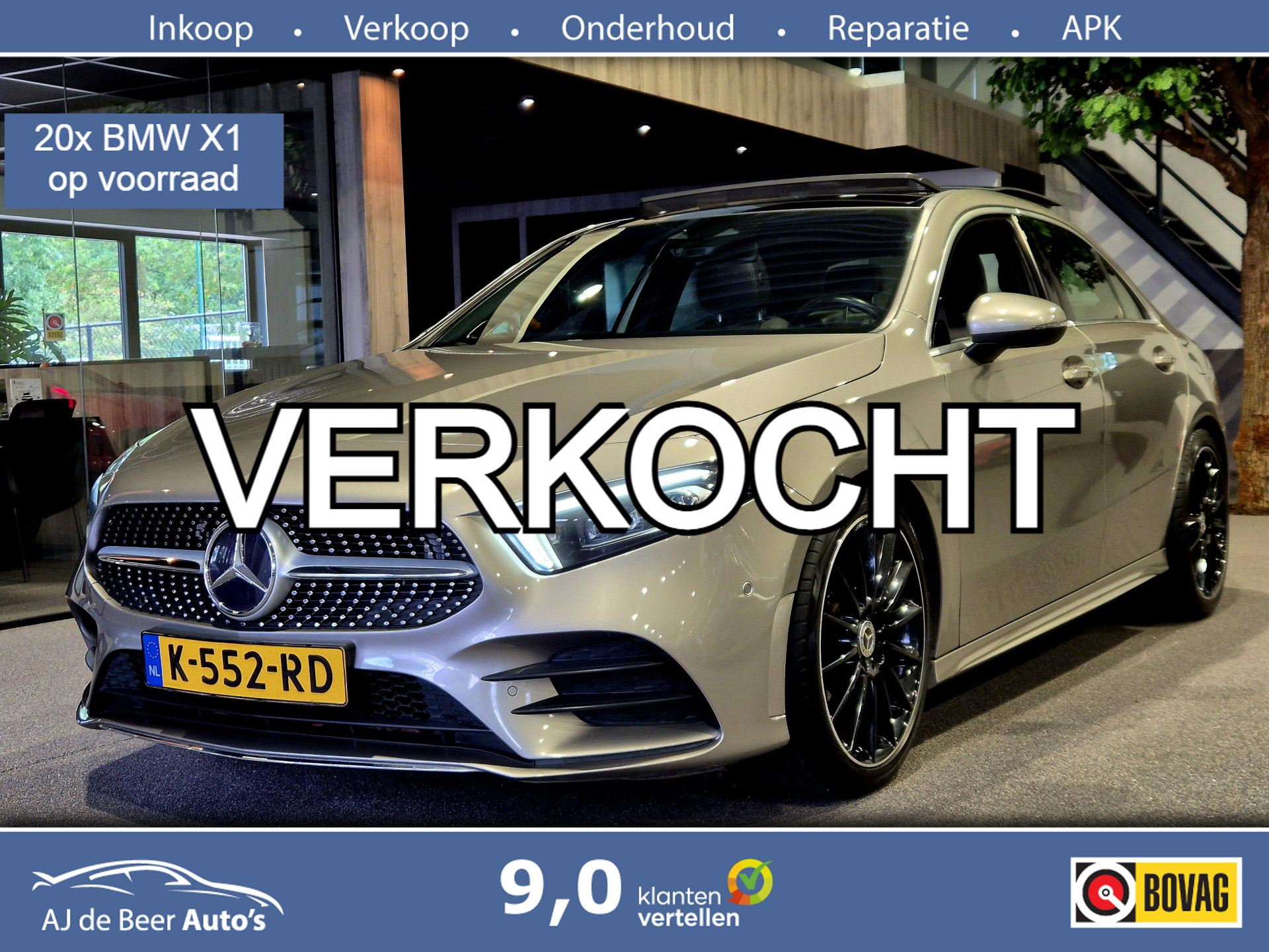 Mercedes-Benz A 200 200 Premium Plus AMG 2020 - voorkant