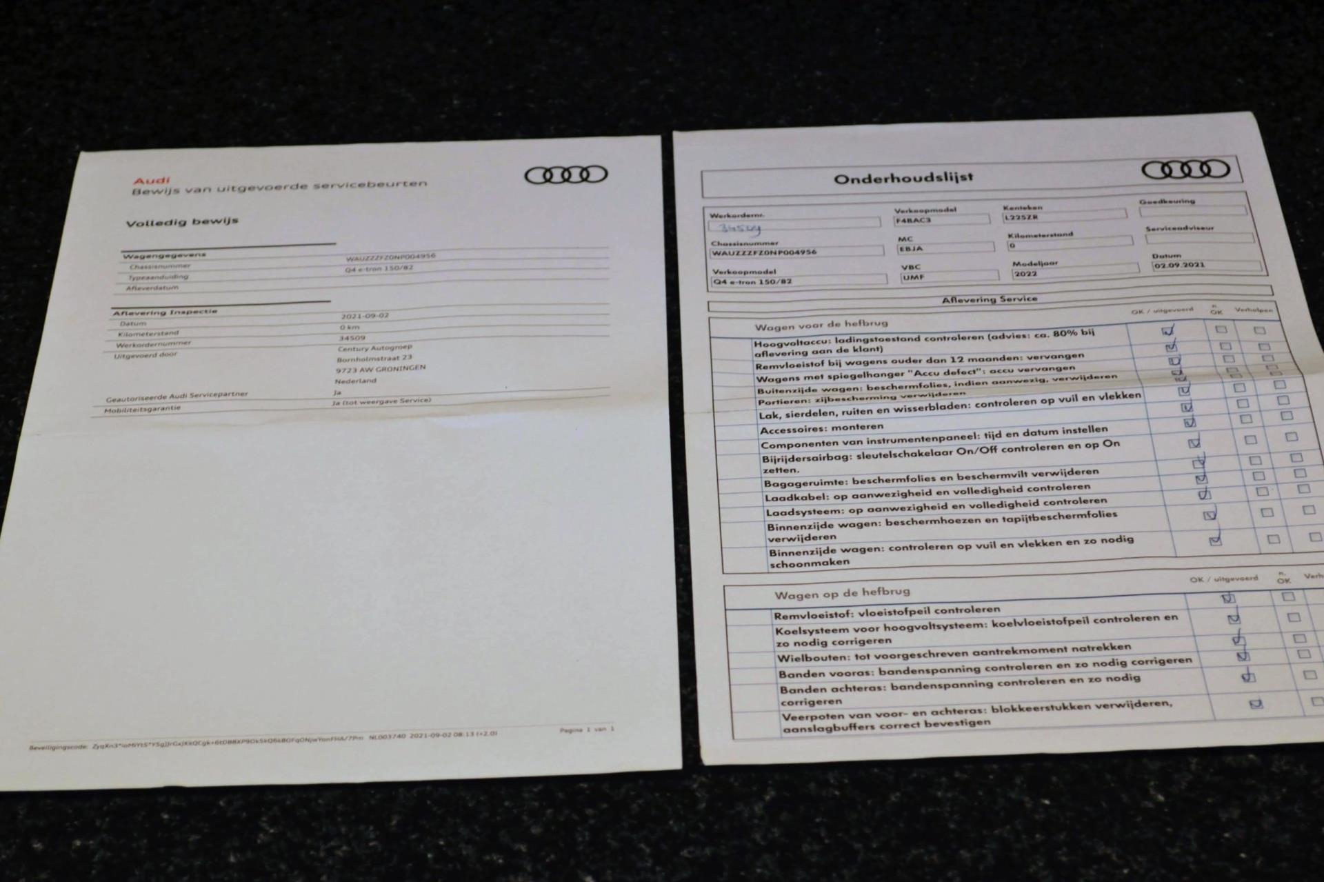Foto van Audi Q4 E-tron