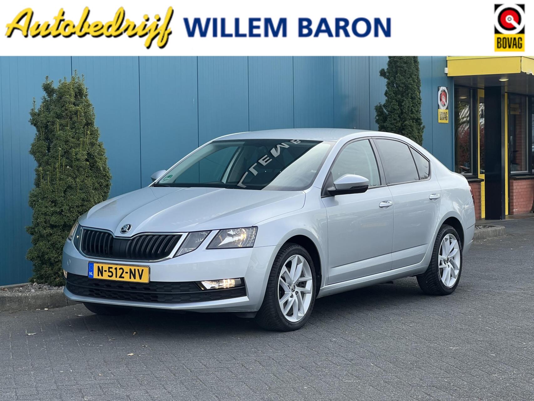 Skoda Octavia 1.0 TSI Greentech Ambition Business CARPLAY/ANDROID | STOELVERW | CRUISE | NAV | PDC | DAB 2019 - voorkant