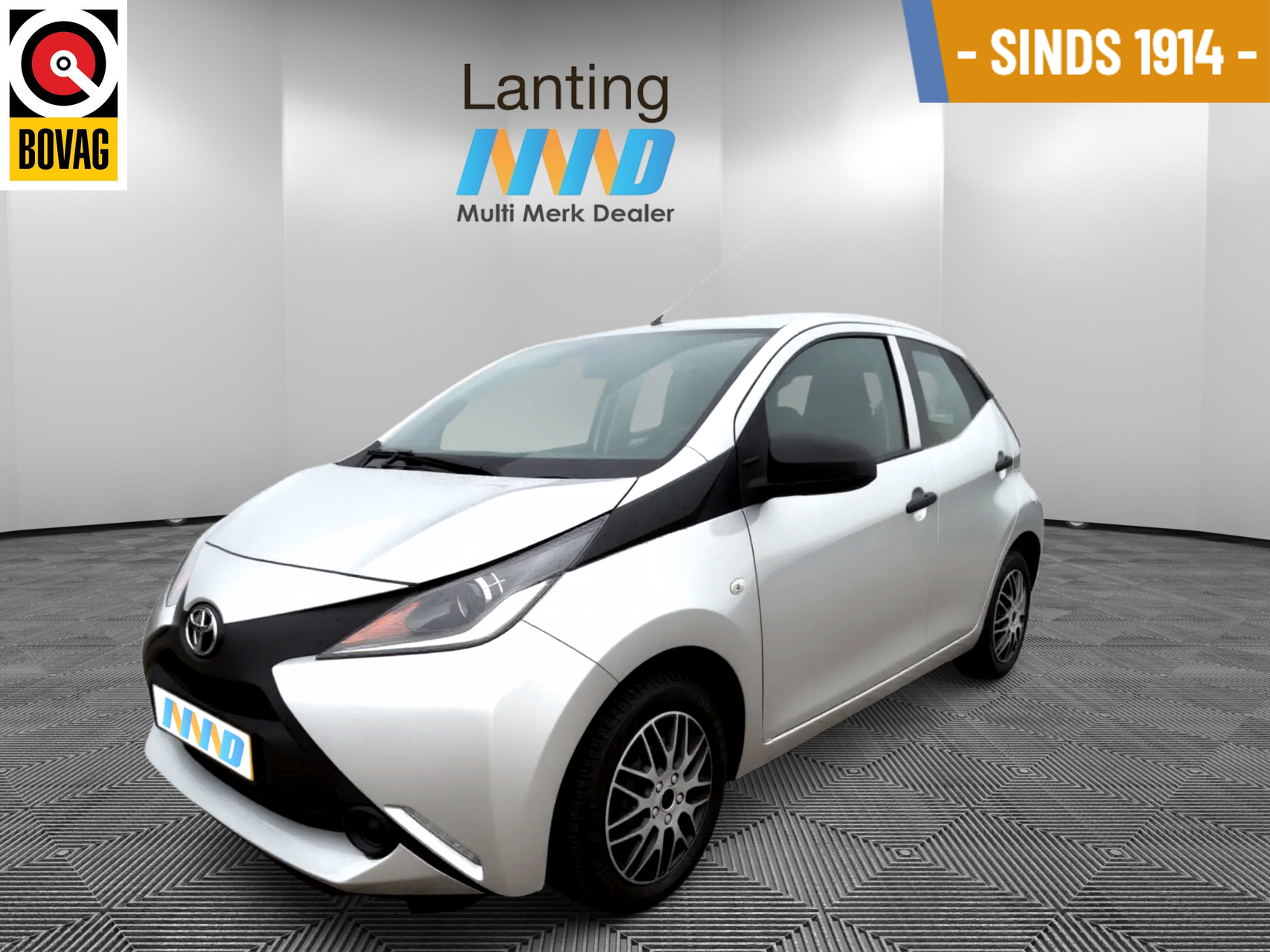 Toyota Toyota Aygo 1.0 VVT-i x 5 deurs airco| cruise 2017 - voorkant