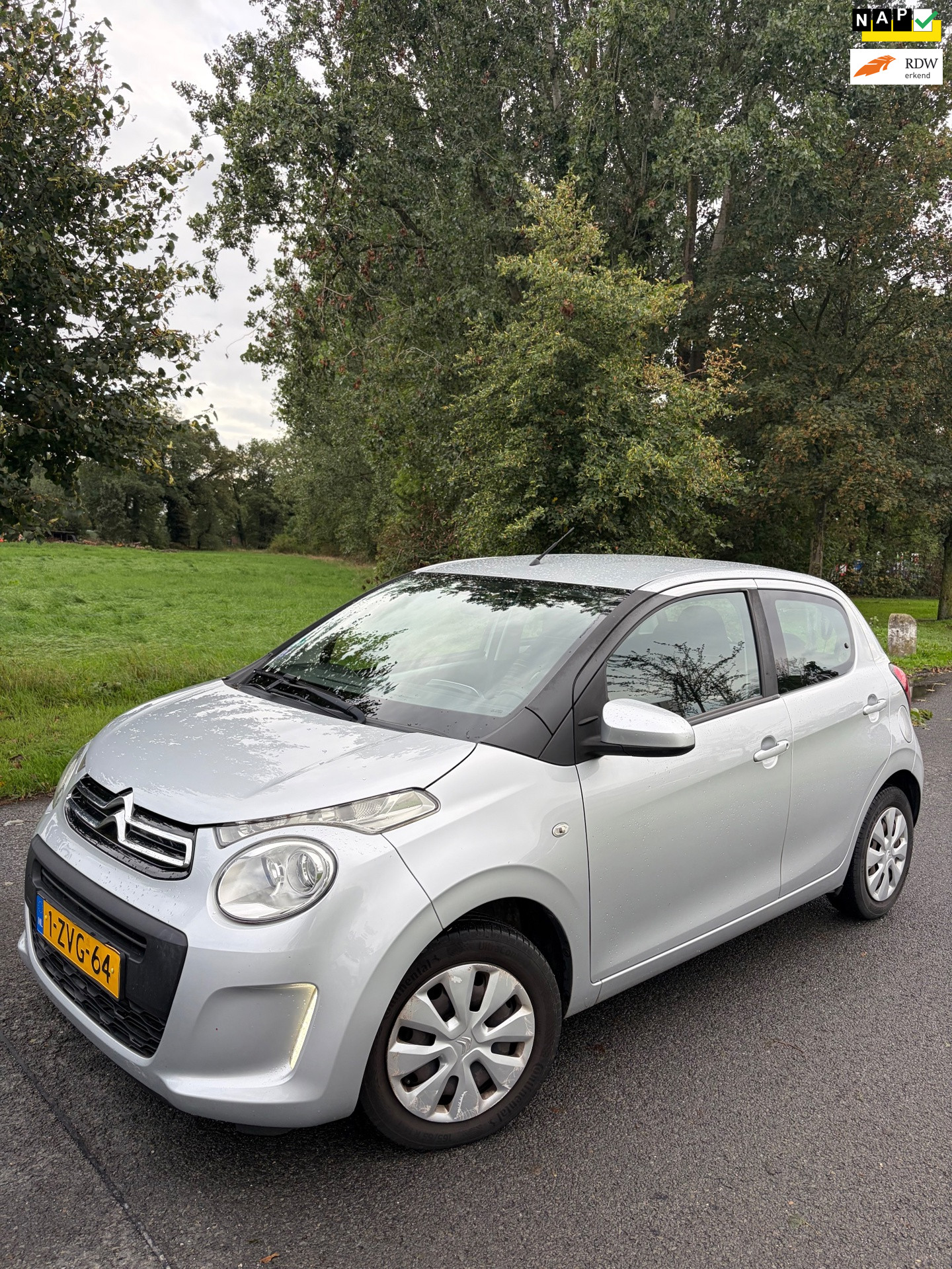 Citroen Citroen C1 1.0 e-VTi Feel |NAP| Airco| Nieuwe koppeling 2015 - voorkant