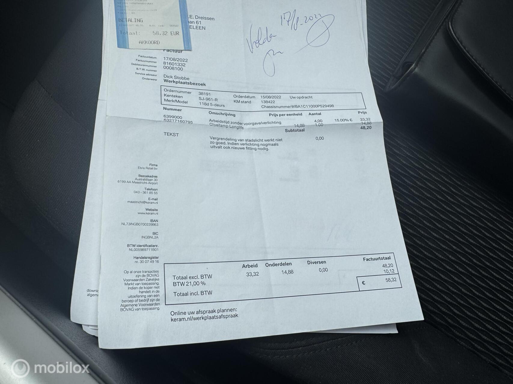 Foto van BMW 118d