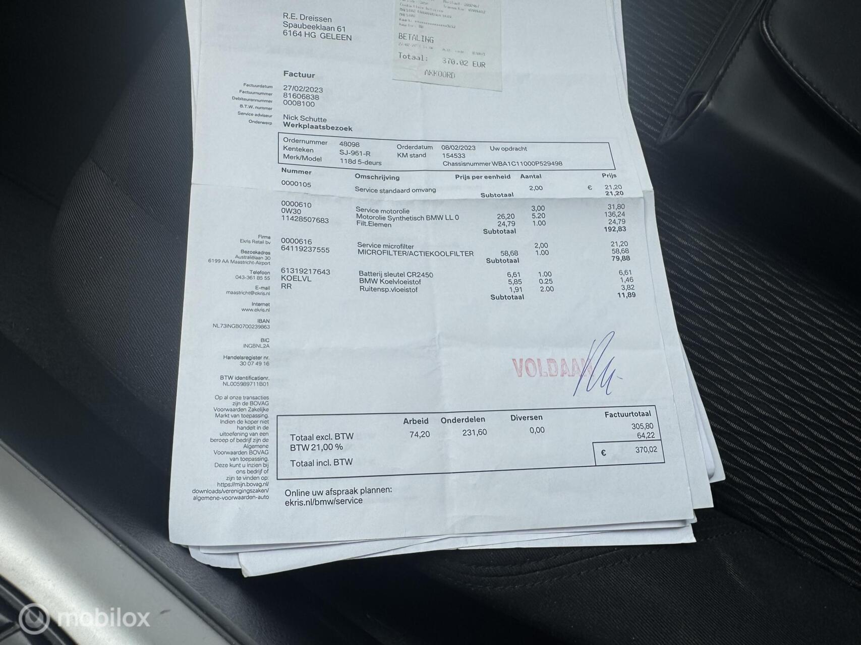 Foto van BMW 118d